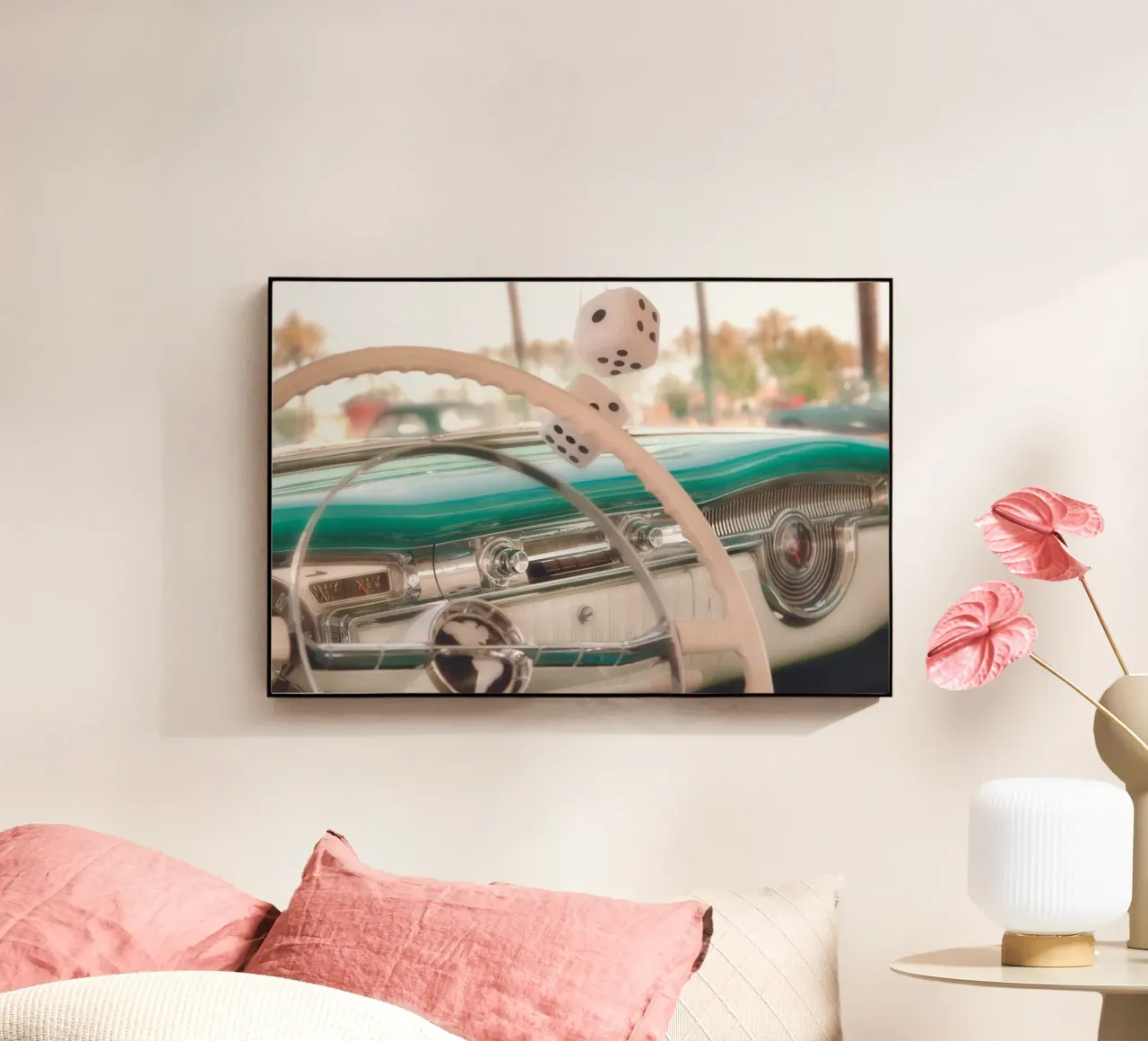 Dados Fluffy metacrilato de Dave Hare Photography