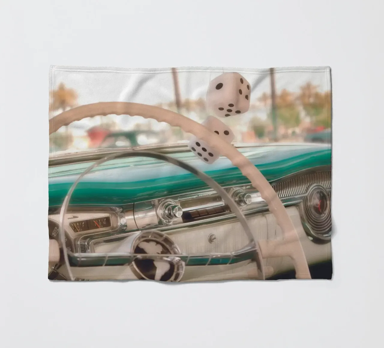 Dadi soffici coperta in pile da Dave Hare Photography