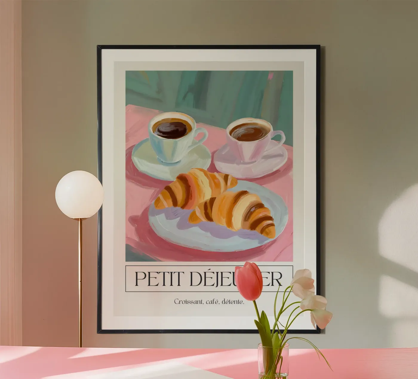 Ptit déjeuner poster da Ohkimiko
