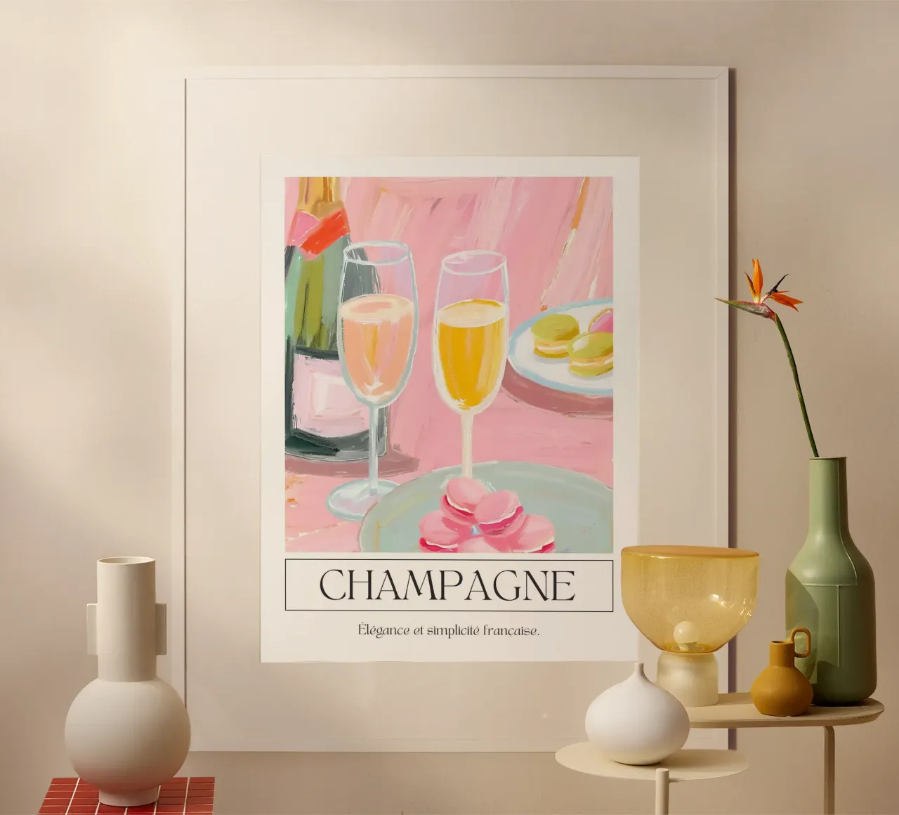 Champagne poster da Ohkimiko