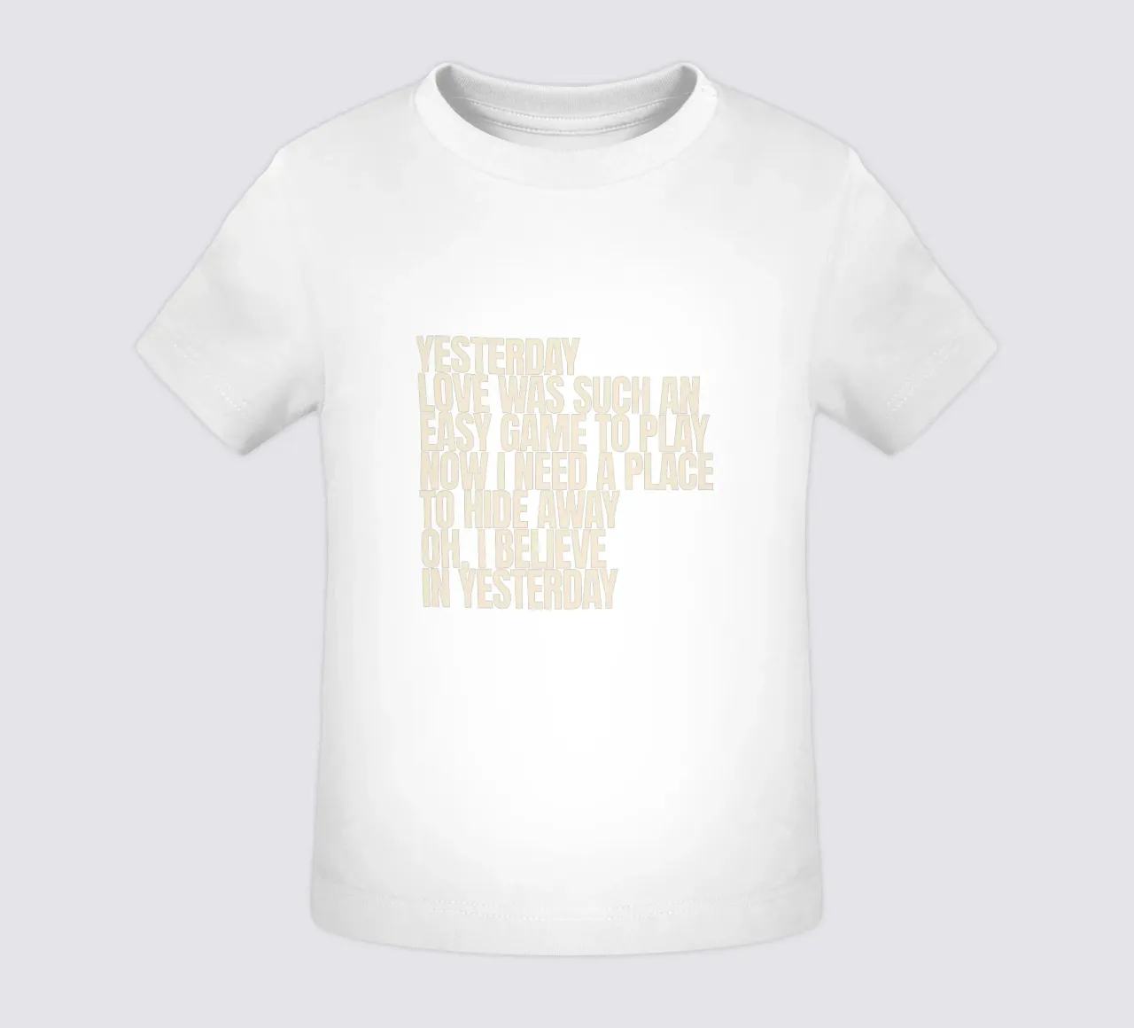 Yesterday baby t-shirt by Gunawan Rb