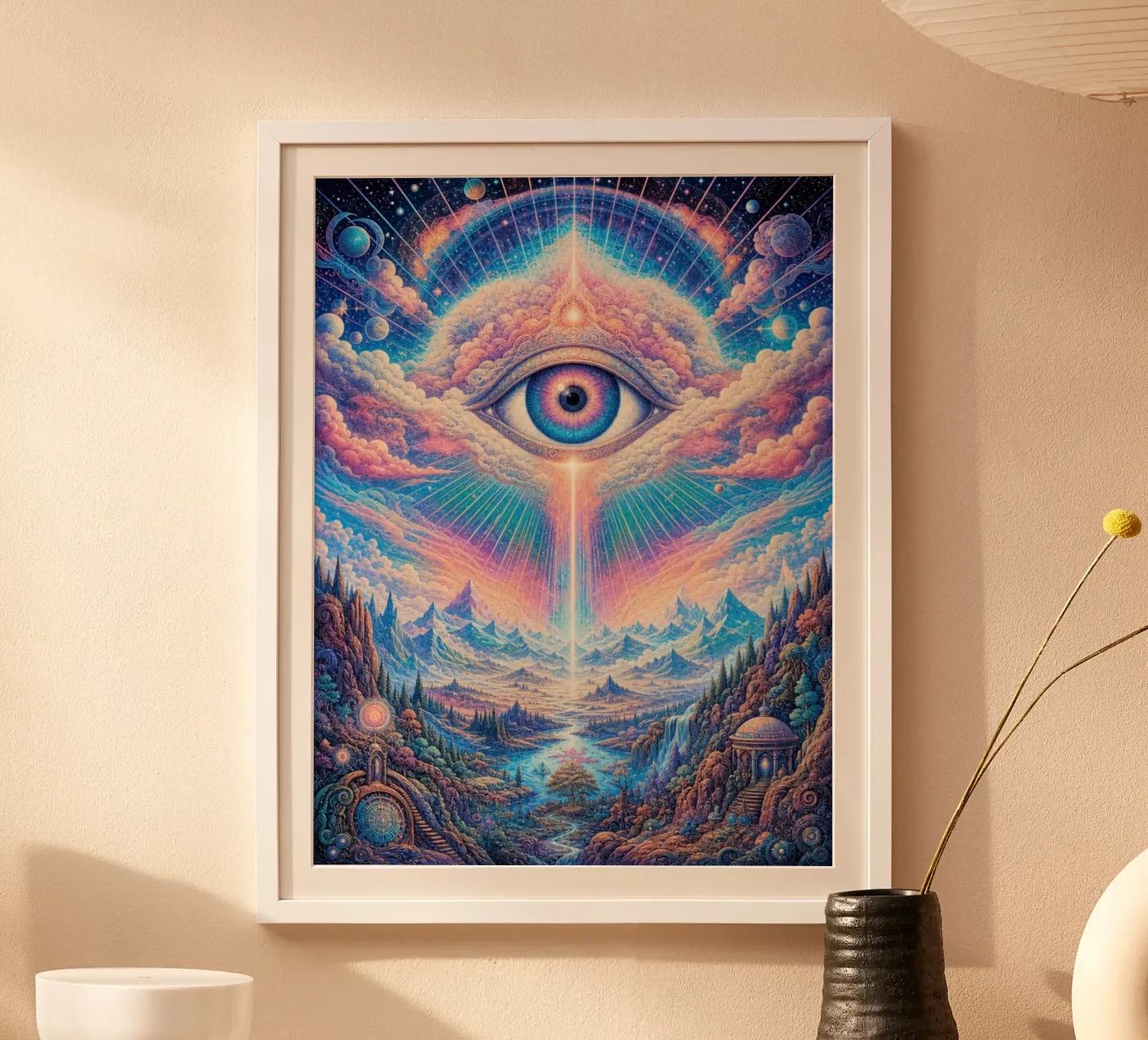 Blue Landscape poster da ArtGo