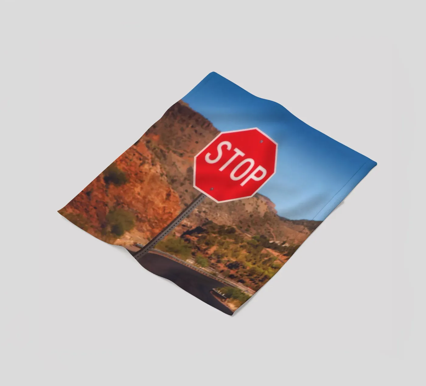 Stop fleece blanket by Dave Hare Photography