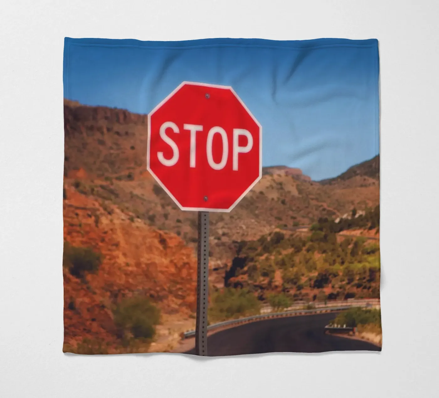 Stop fleece blanket by Dave Hare Photography