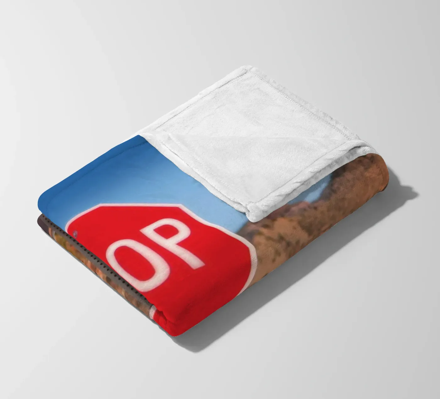 Stop fleece blanket by Dave Hare Photography