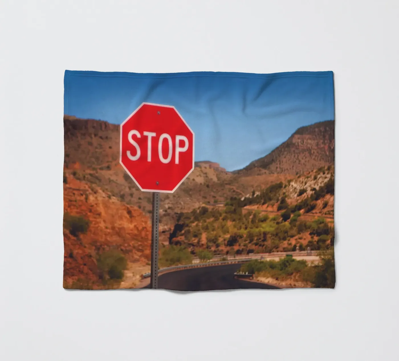 Stop fleece blanket by Dave Hare Photography
