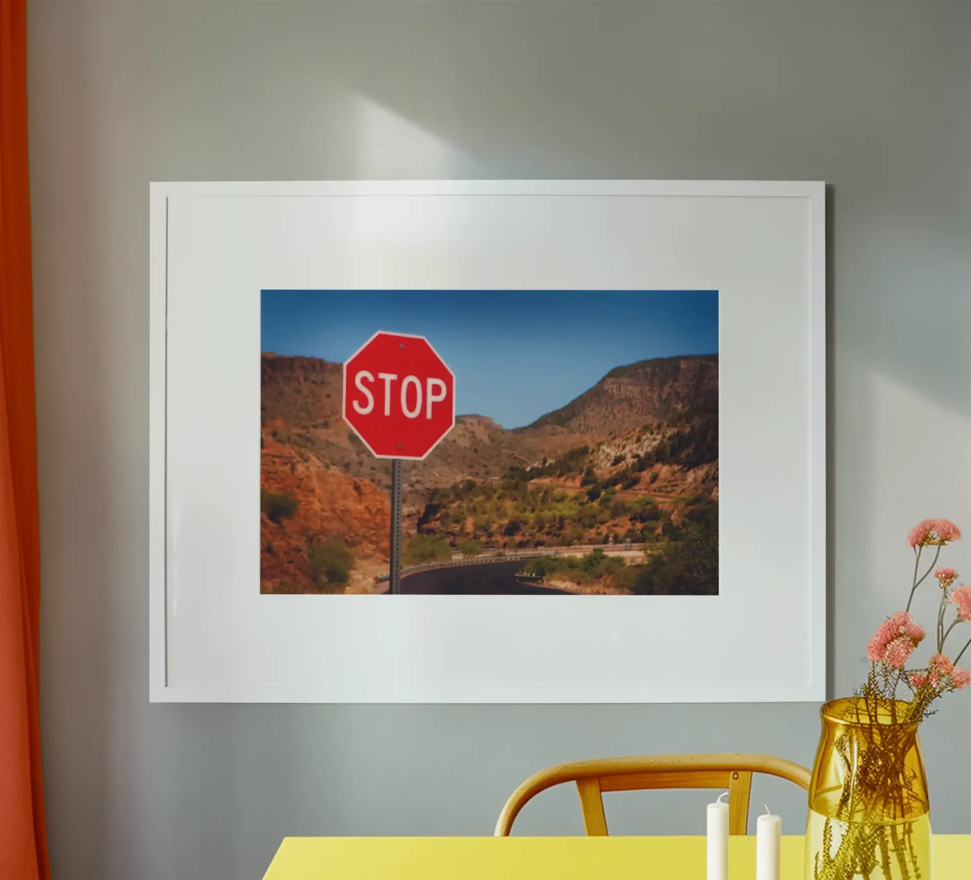 Stop poster by Dave Hare Photography