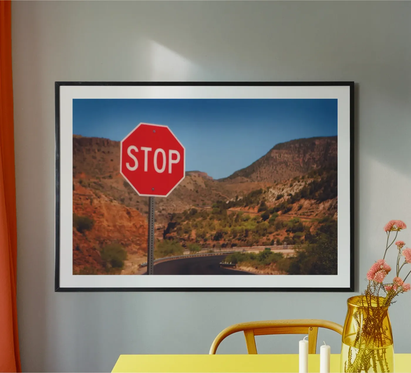 Stop poster by Dave Hare Photography