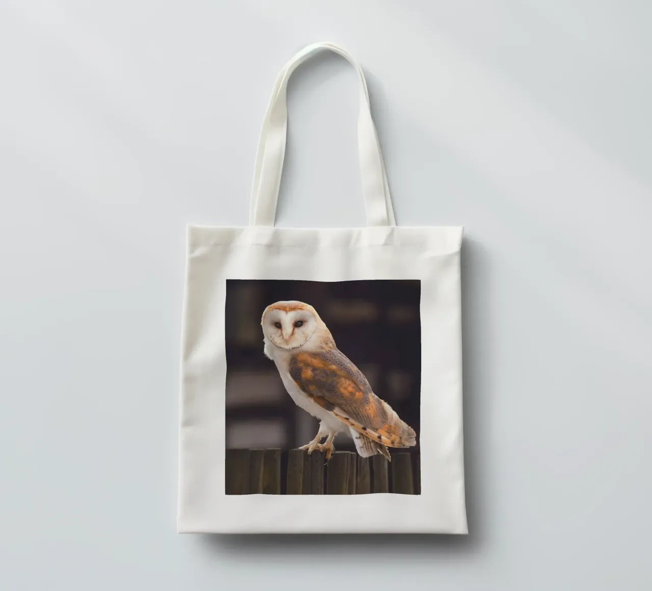 Kerkuil jute draagtas van Dave Hare Photography