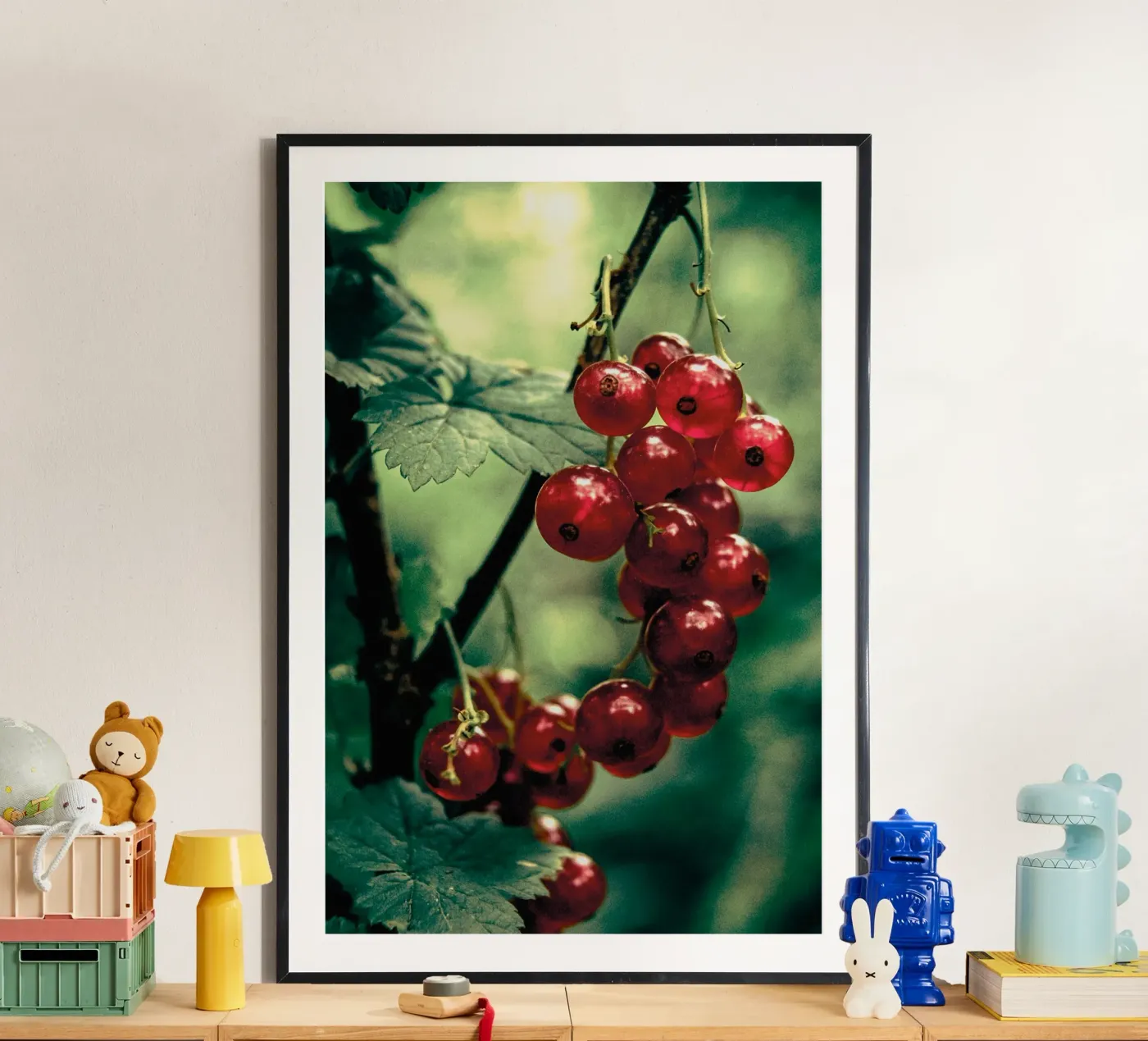 Groseilles poster de Neige Nature Capture