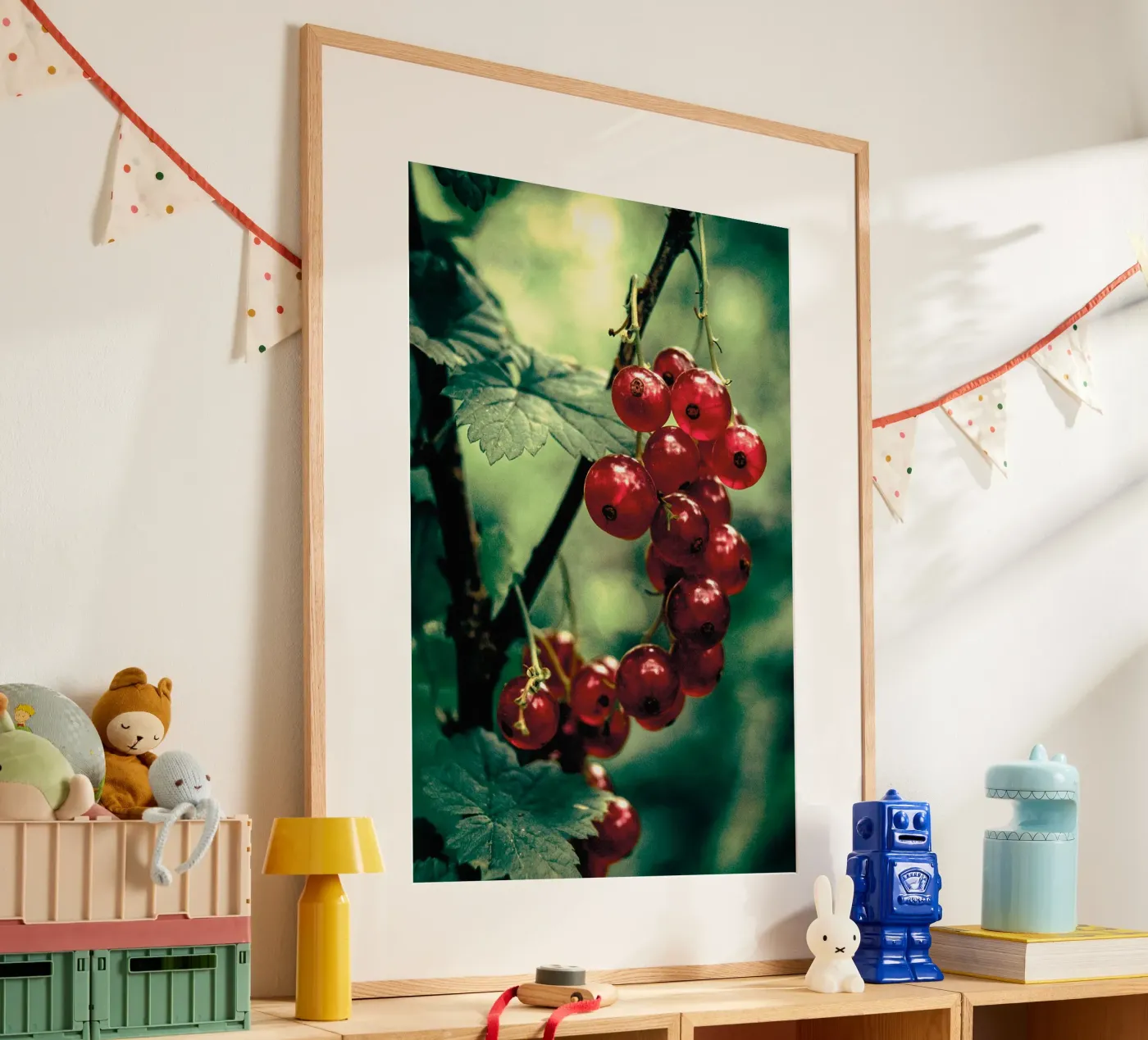 Groseilles poster de Neige Nature Capture