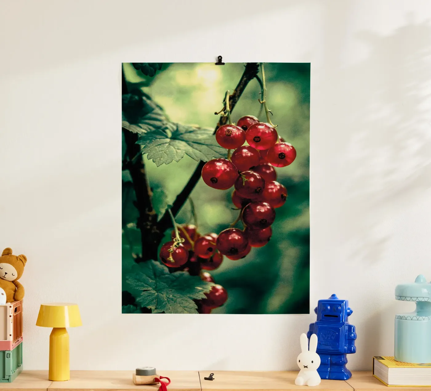 Groseilles poster de Neige Nature Capture