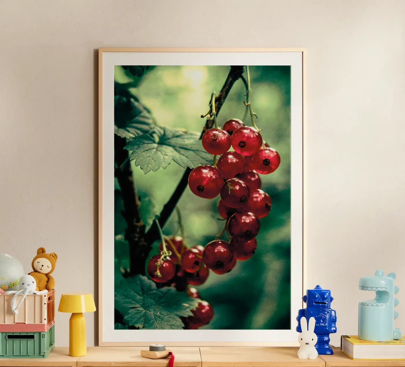 Groseilles poster de Neige Nature Capture