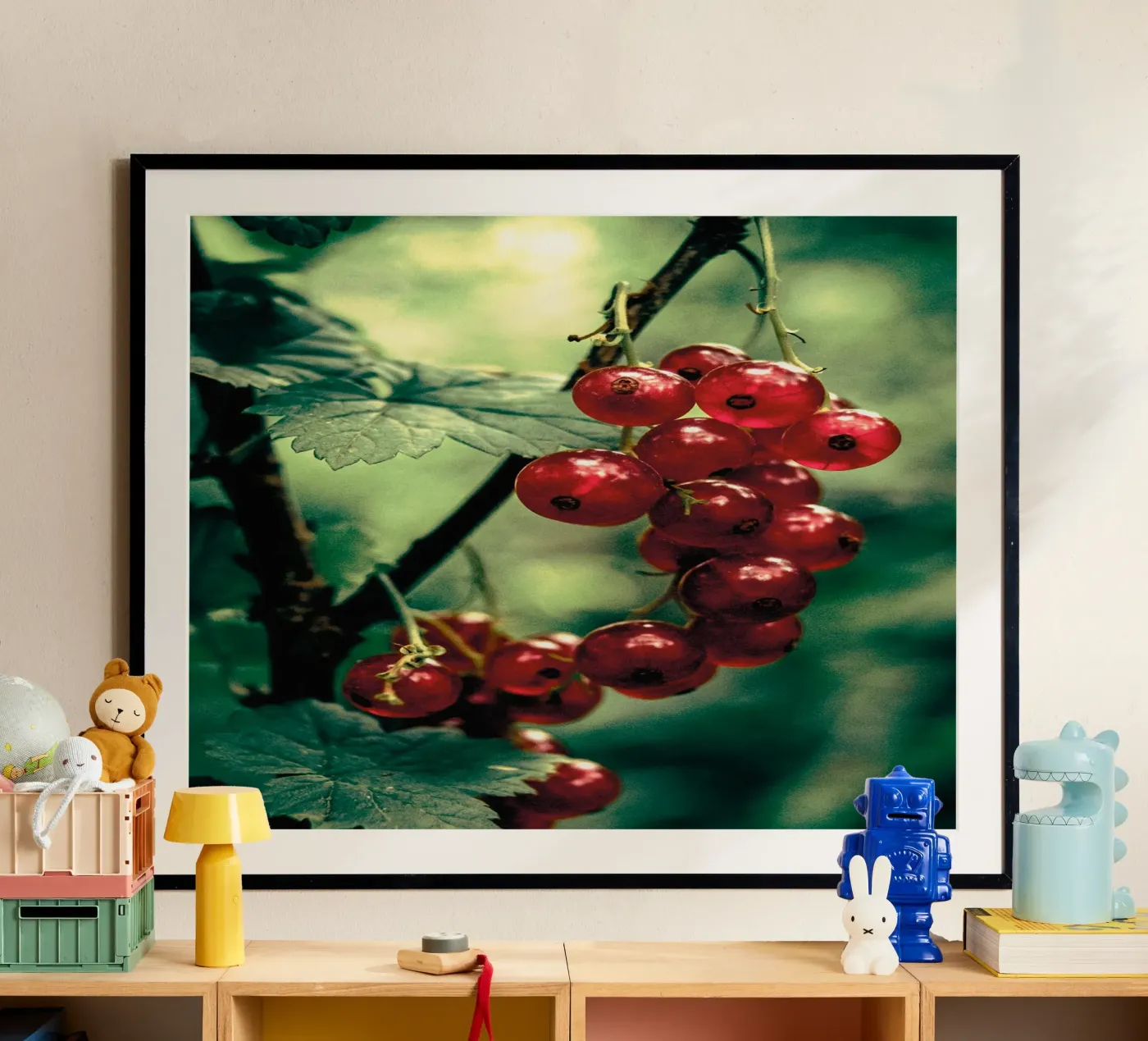 Groseilles poster de Neige Nature Capture