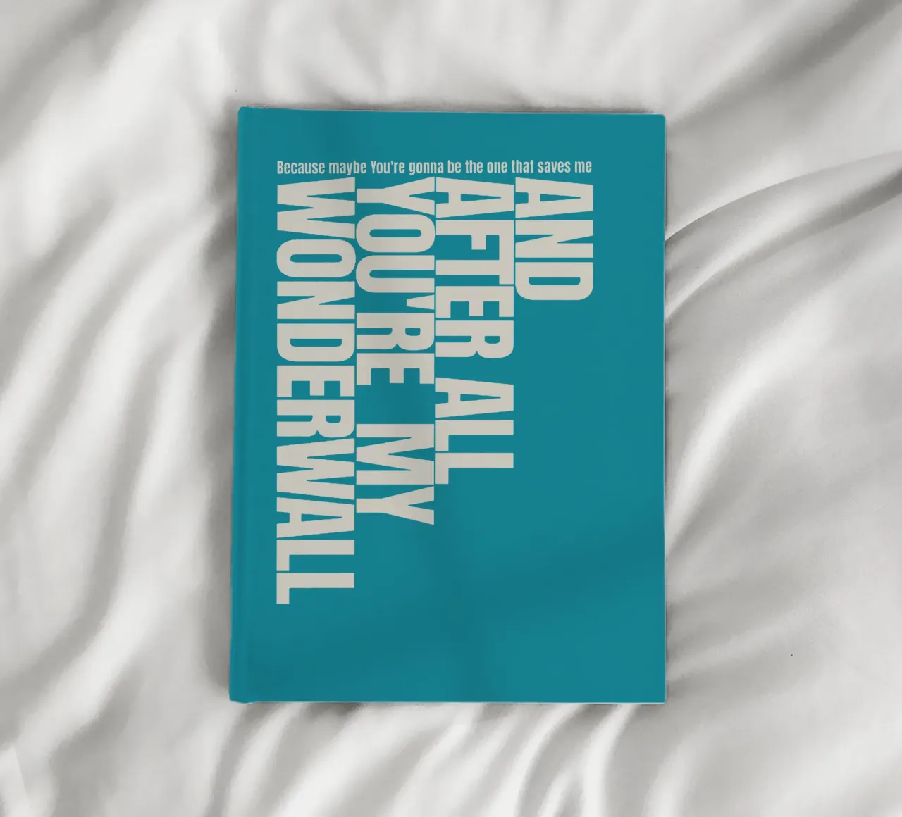 Eres mi muro de las maravillas cuaderno de Gunawan Rb