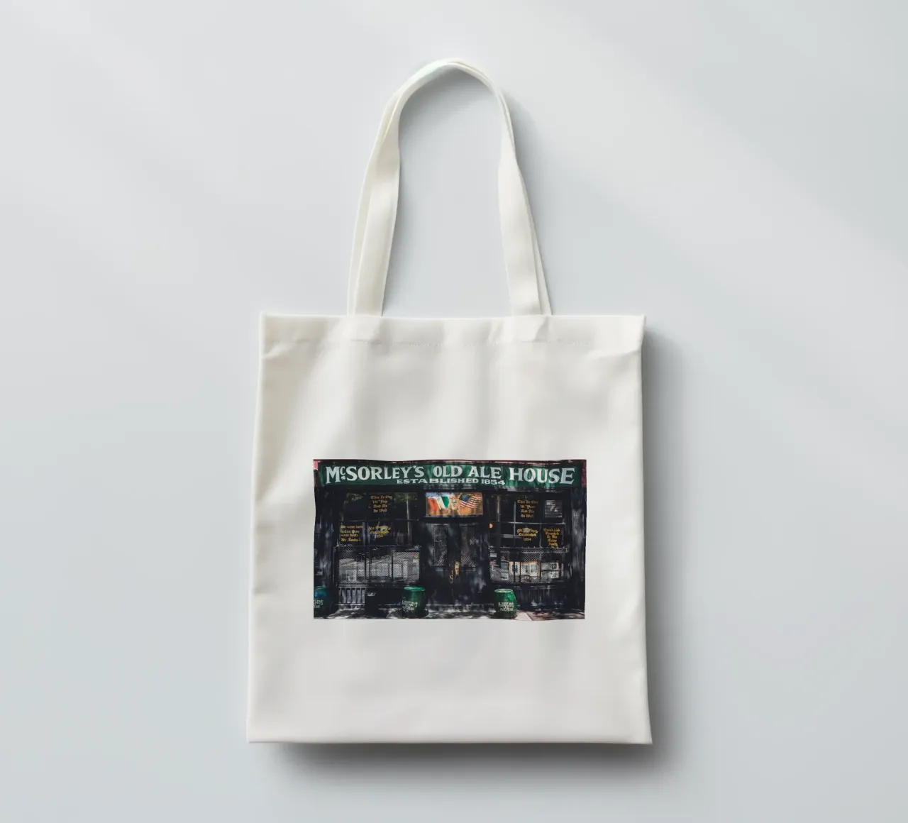 McSorleys borsa in juta da Dave Hare Photography
