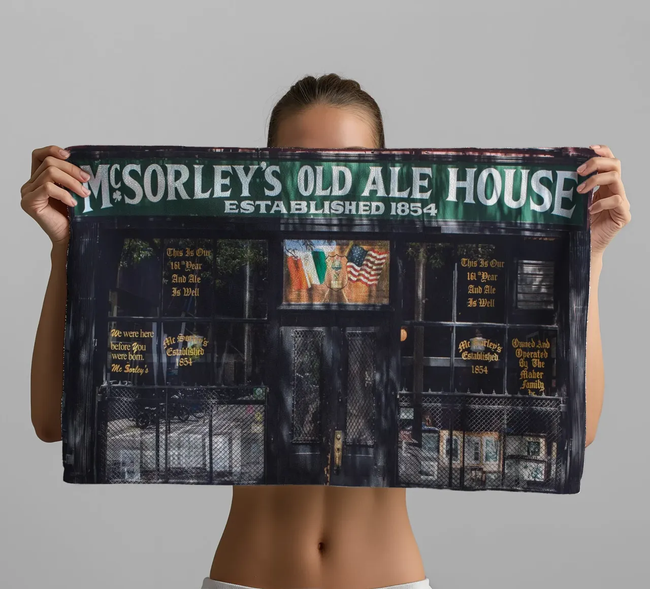 McSorleys asciugamano da bagno da Dave Hare Photography