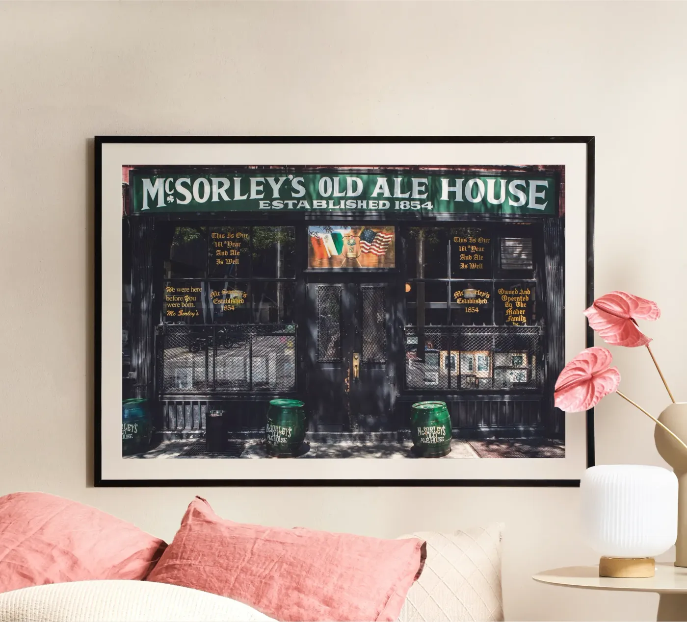 McSorleys poster by Dave Hare Photography
