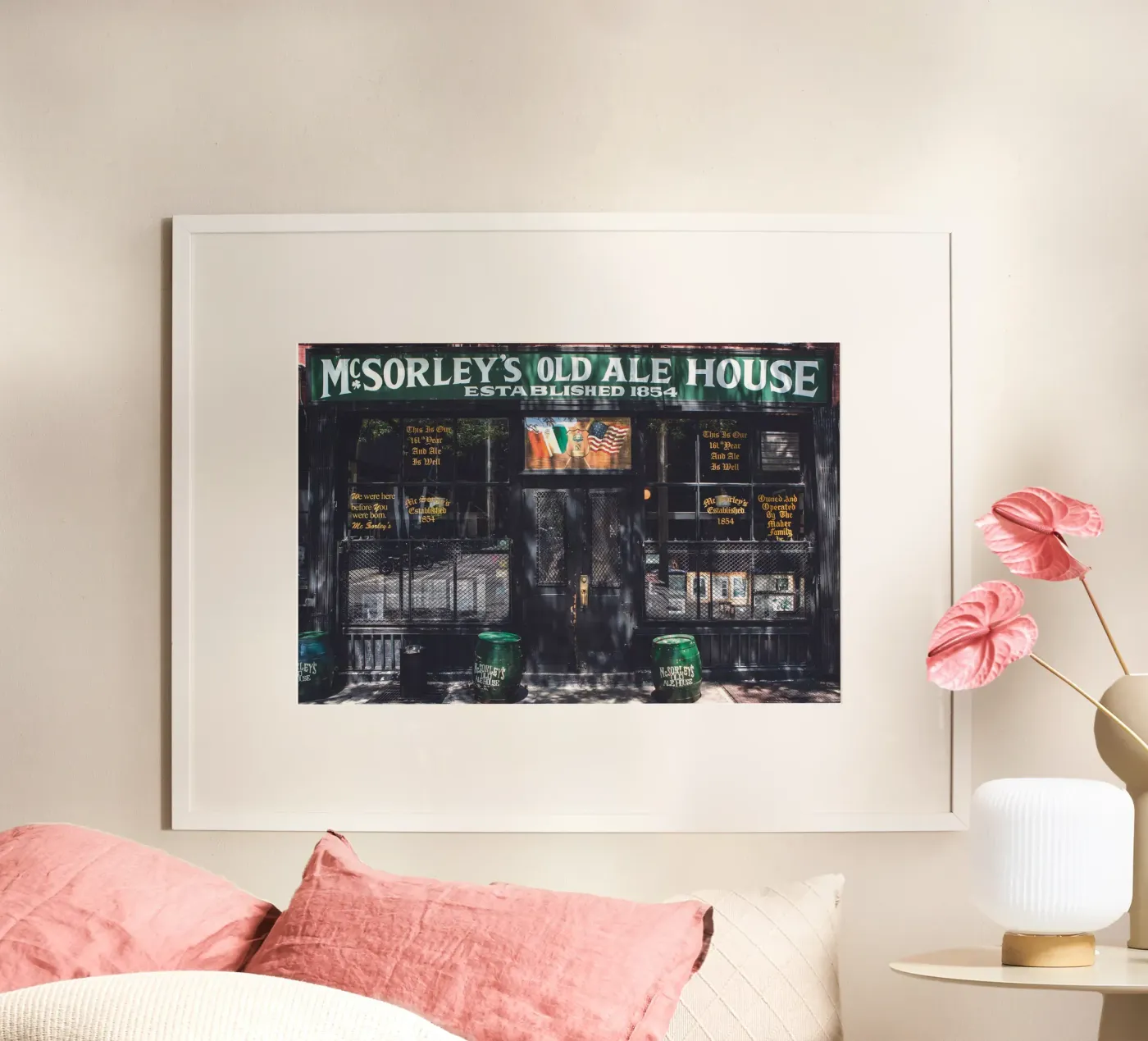 McSorleys poster by Dave Hare Photography