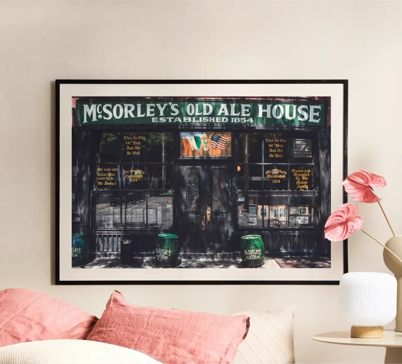 McSorleys poster da Dave Hare Photography
