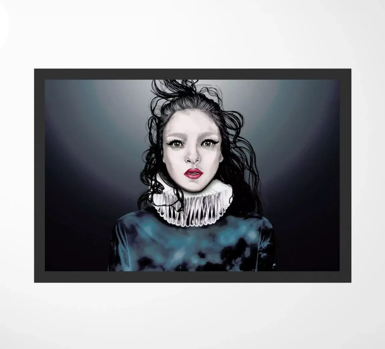 Crystals doormat by Agnes KR Patience