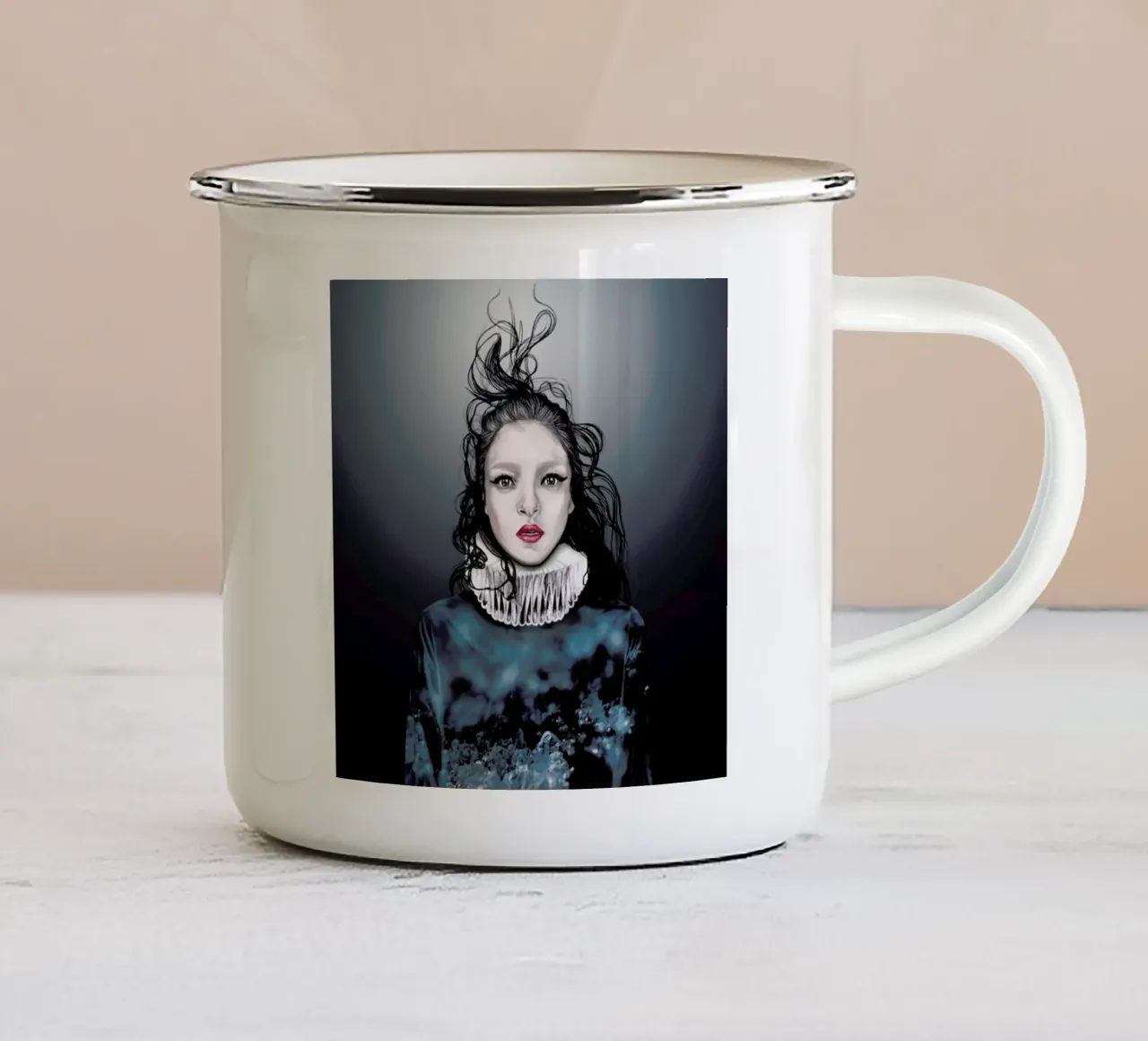 Crystals tazza in smalto da Agnes KR Patience