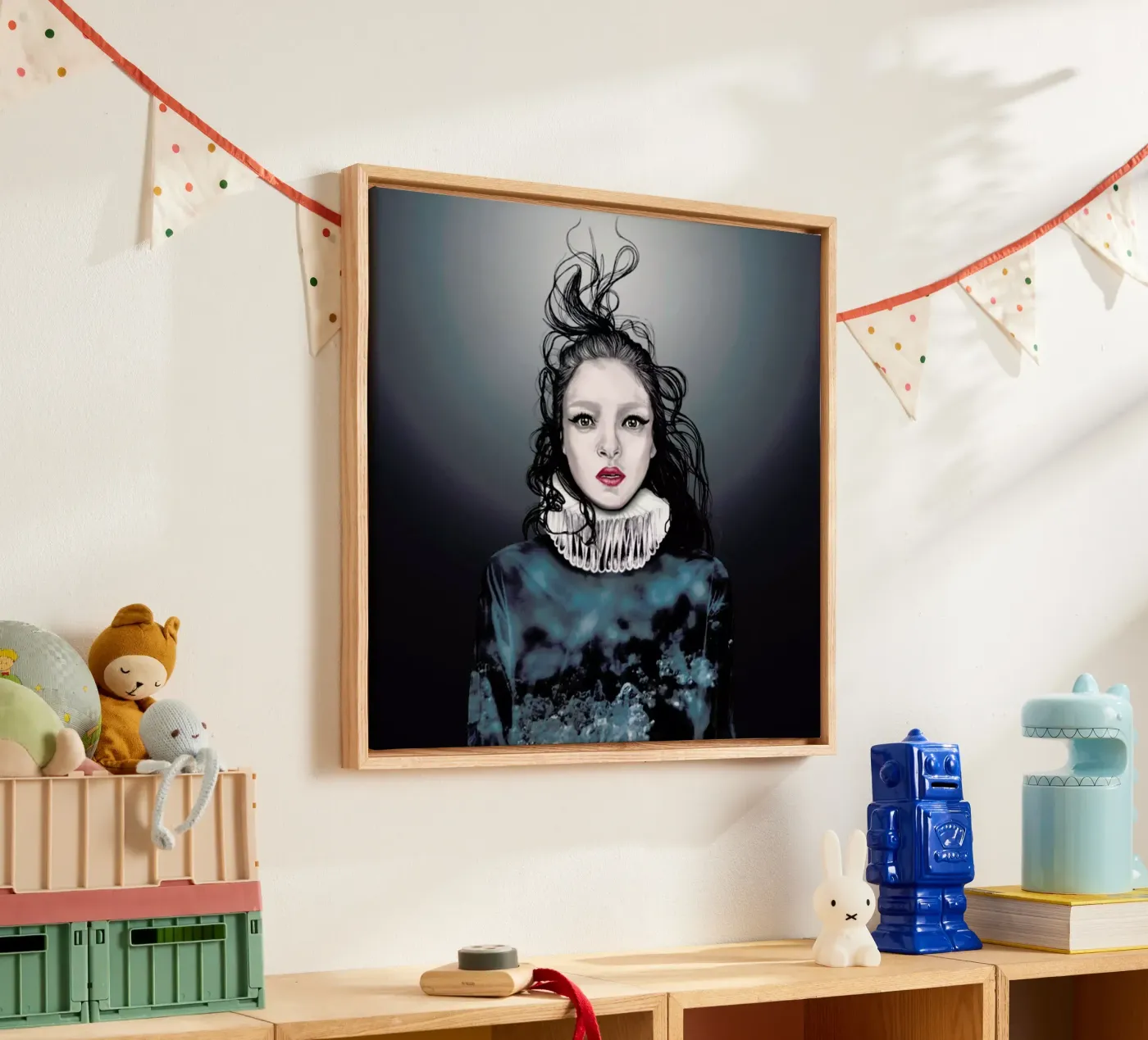 Crystals tela da Agnes KR Patience