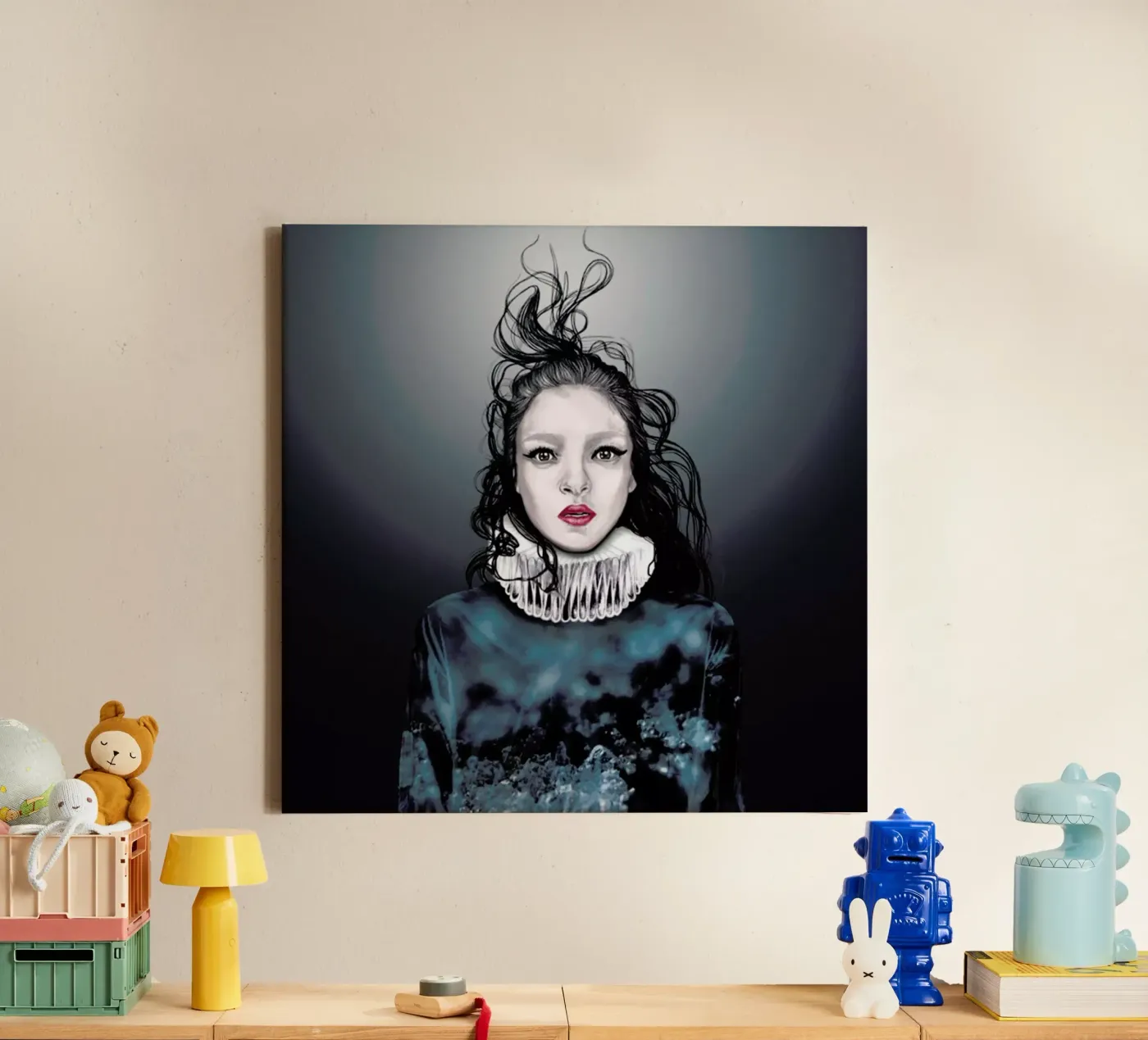 Crystals tela da Agnes KR Patience