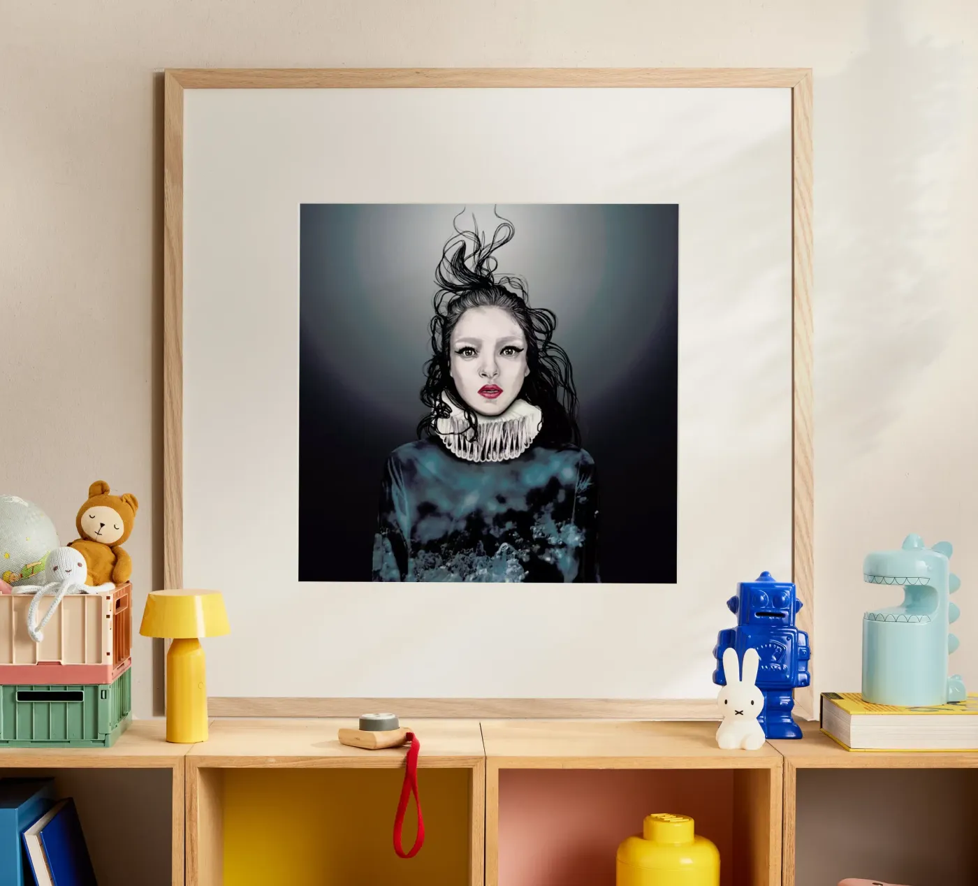 Crystals poster van Agnes KR Patience
