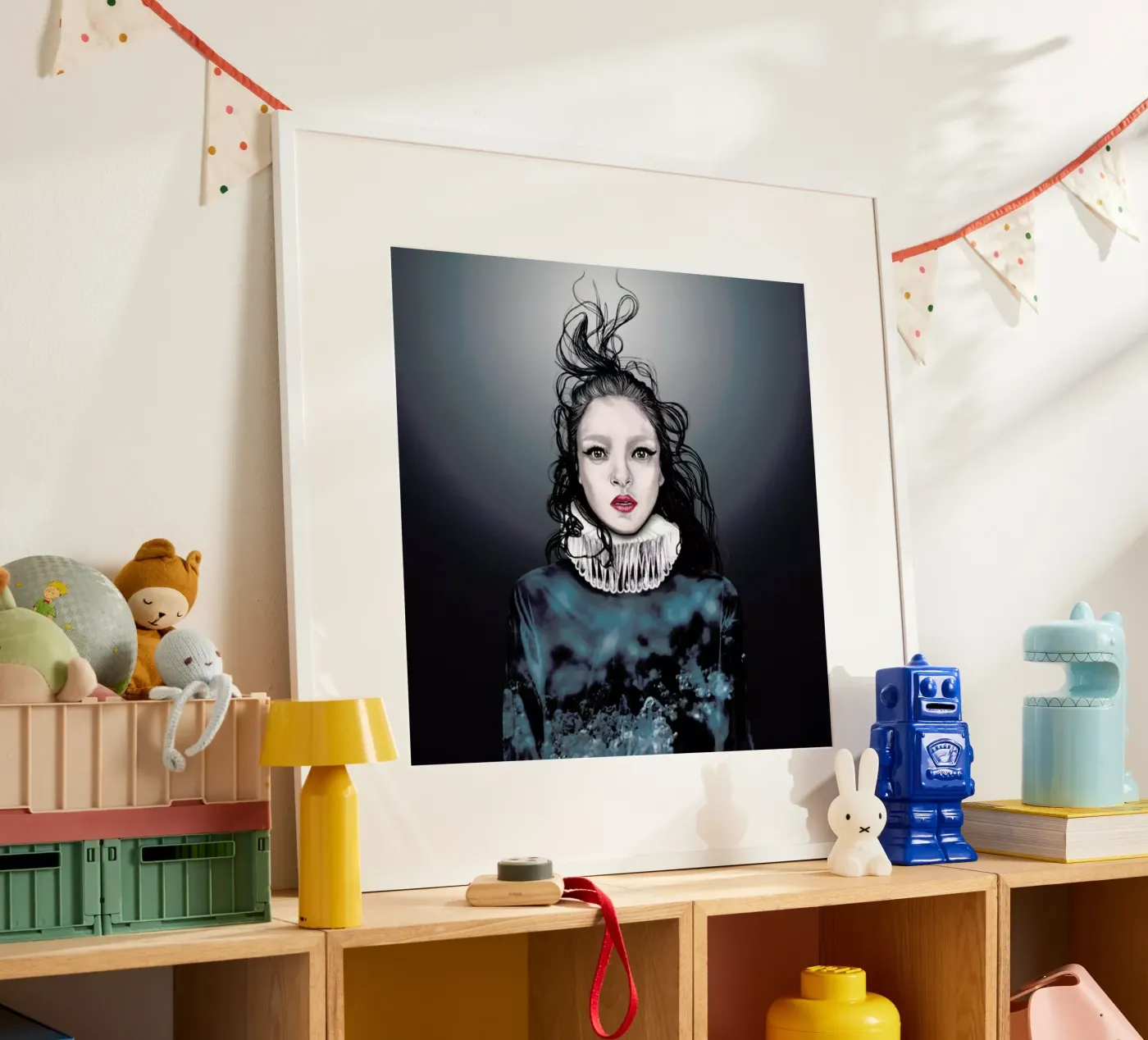 Crystals poster van Agnes KR Patience