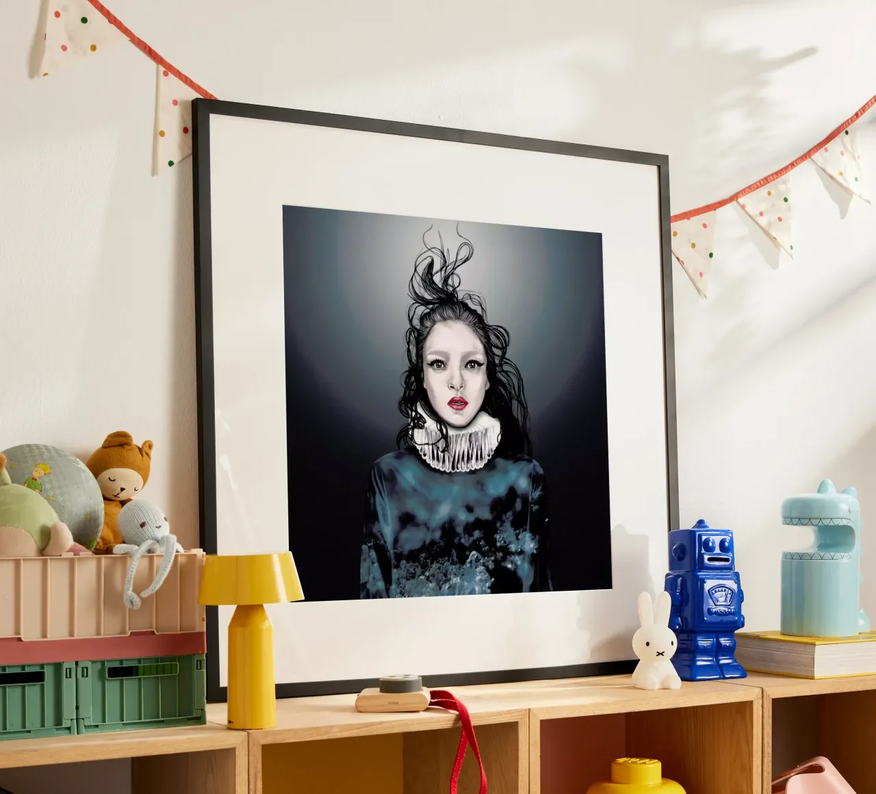 Crystals poster by Agnes KR Patience