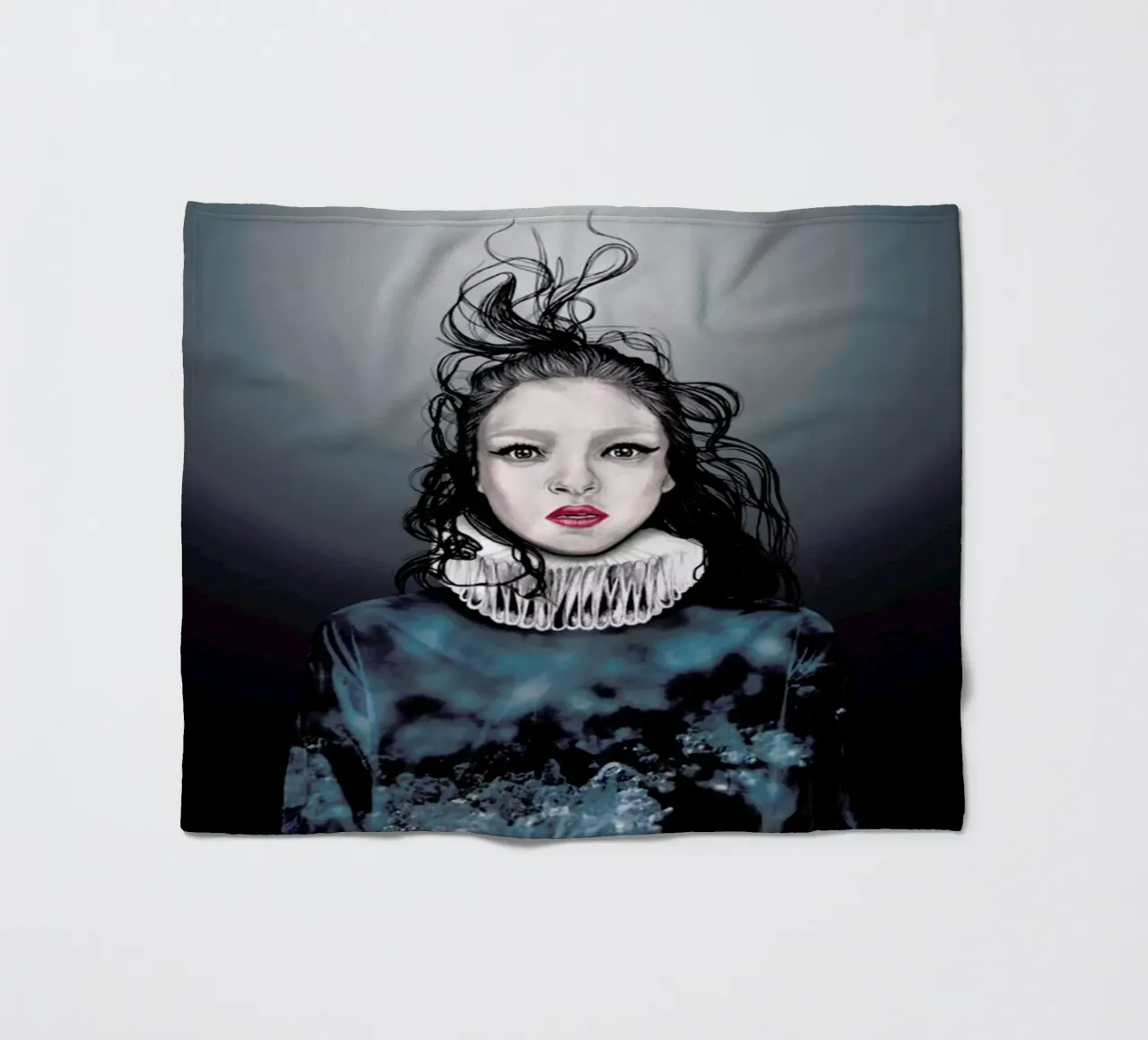 Crystals fleece blanket by Agnes KR Patience