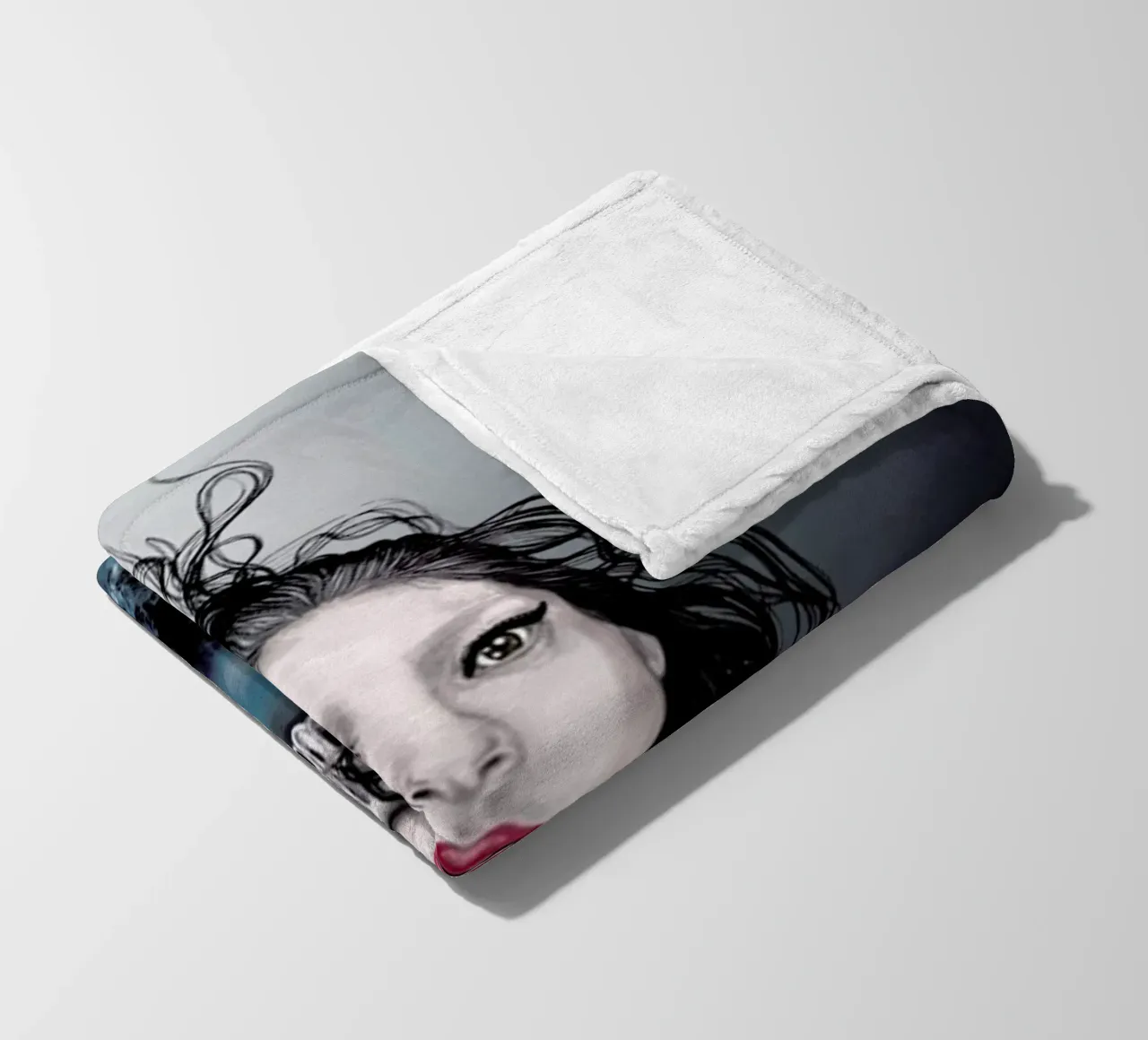 Crystals fleece blanket by Agnes KR Patience