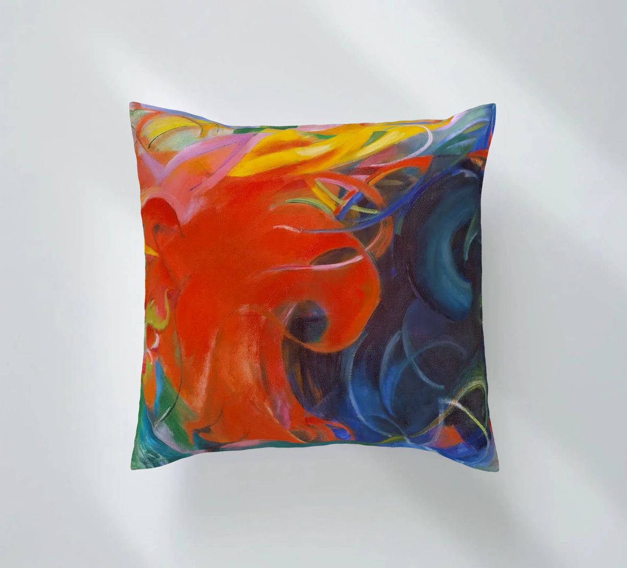 Franz Marc - Forme di lotta cuscino da ARTOTHEK