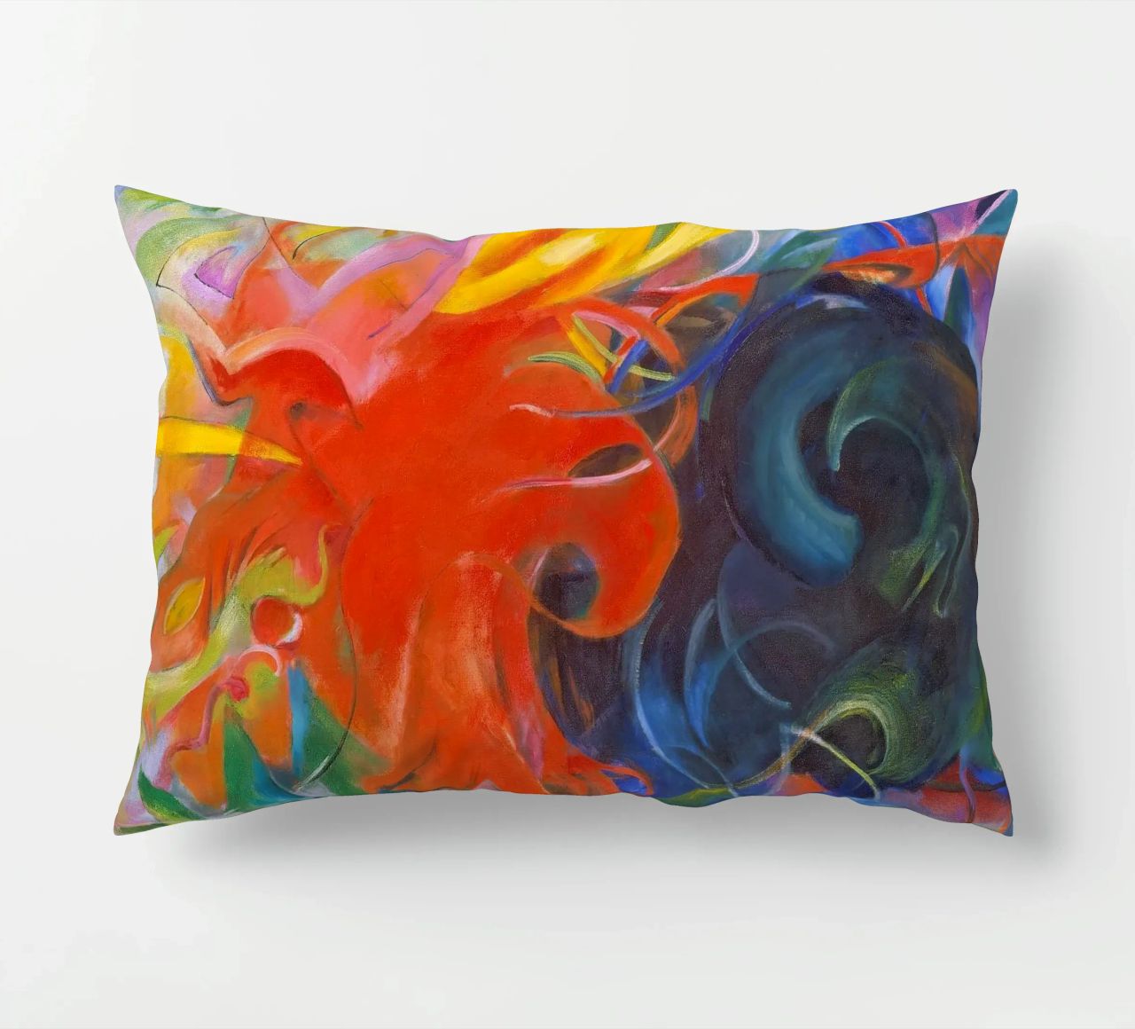 Franz Marc - Forme di lotta cuscino da ARTOTHEK