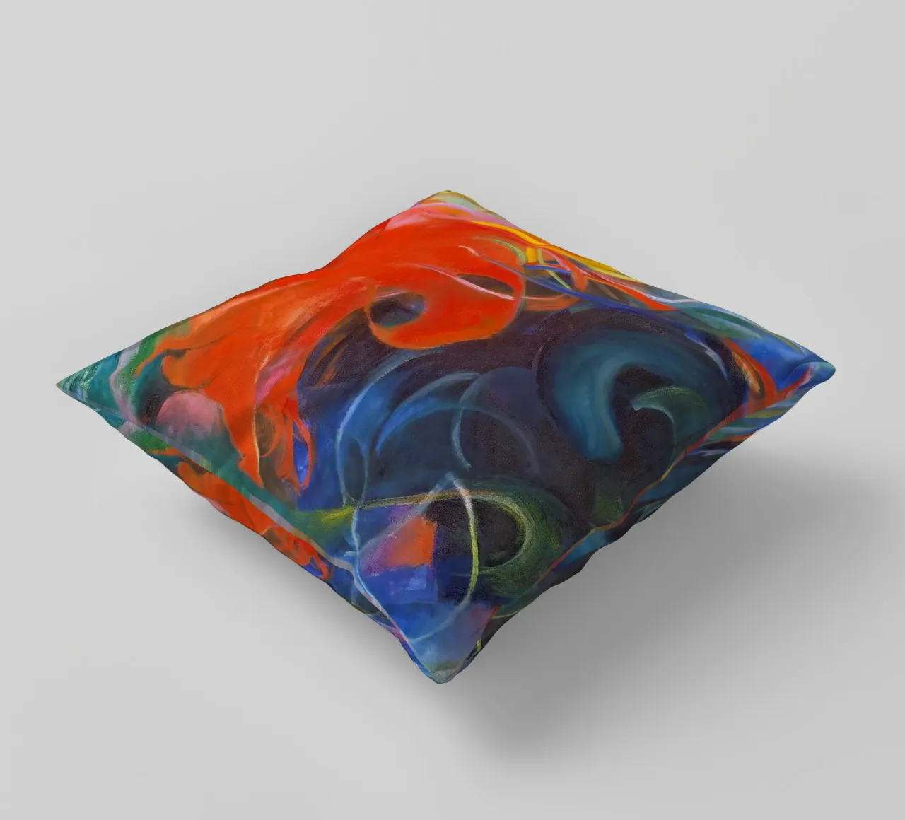 Franz Marc - Formas de lucha cojín de ARTOTHEK