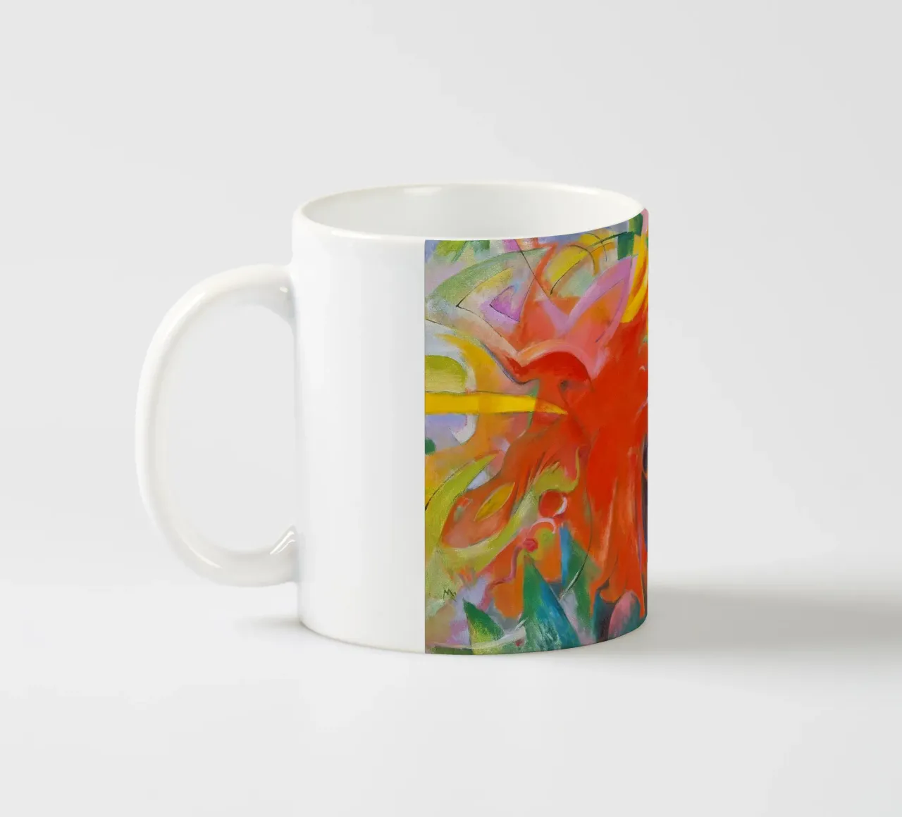 Franz Marc - Forme di lotta tazza in ceramica da ARTOTHEK