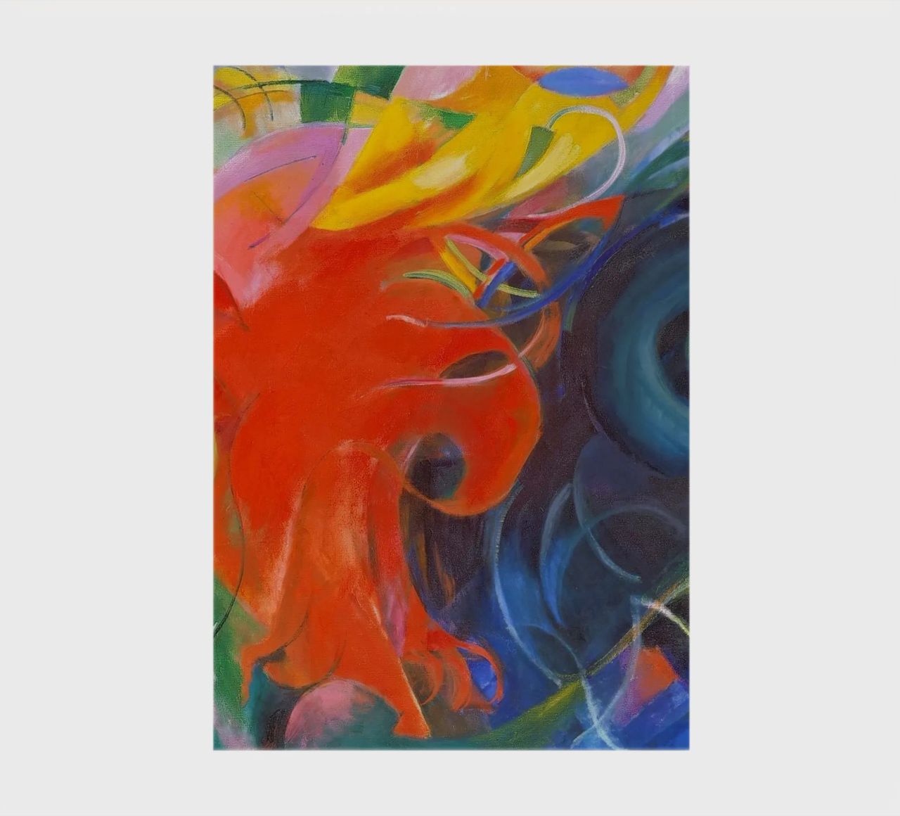 Franz Marc - Fighting Shapes notebook by ARTOTHEK