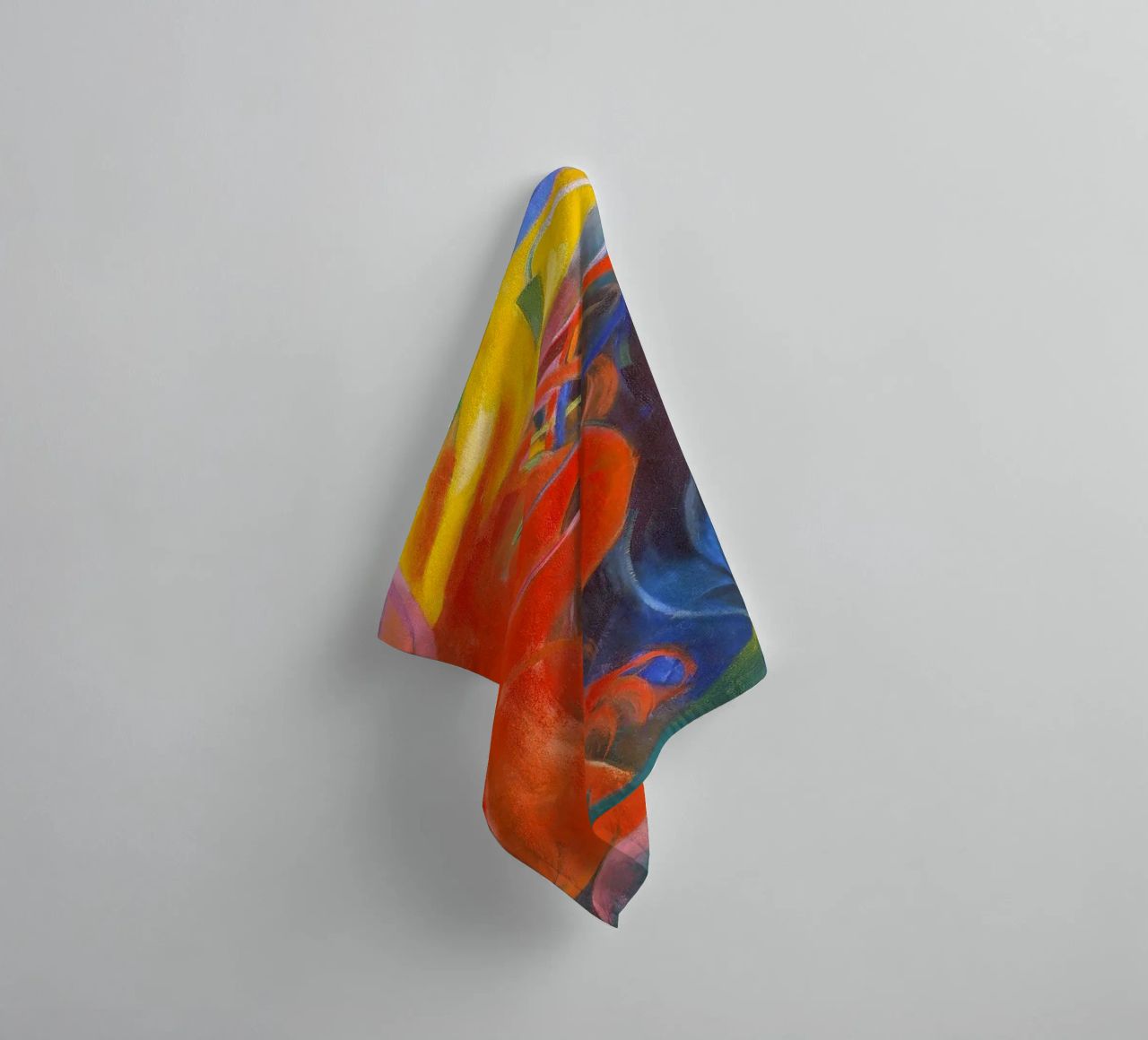 Franz Marc - Forme di lotta asciugamano da bagno da ARTOTHEK