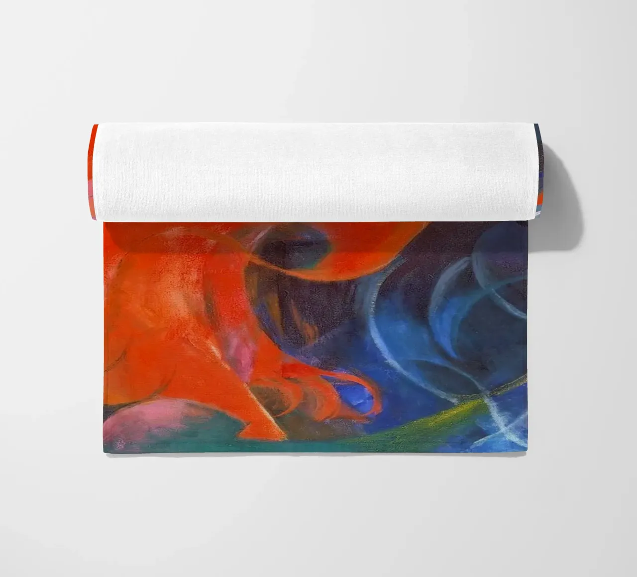 Franz Marc - Forme di lotta telo mare da ARTOTHEK