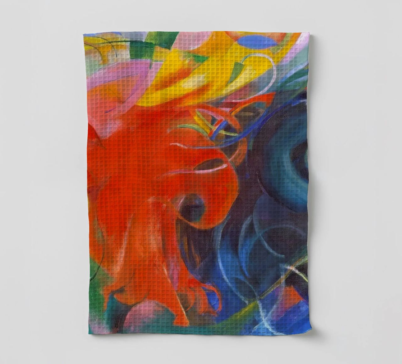 Franz Marc - Forme di lotta canovaccio da cucina da ARTOTHEK