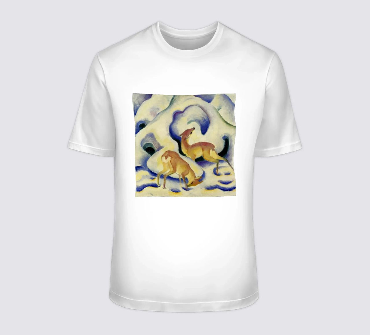 Franz Marc - Cervo nella neve t-shirt da ARTOTHEK