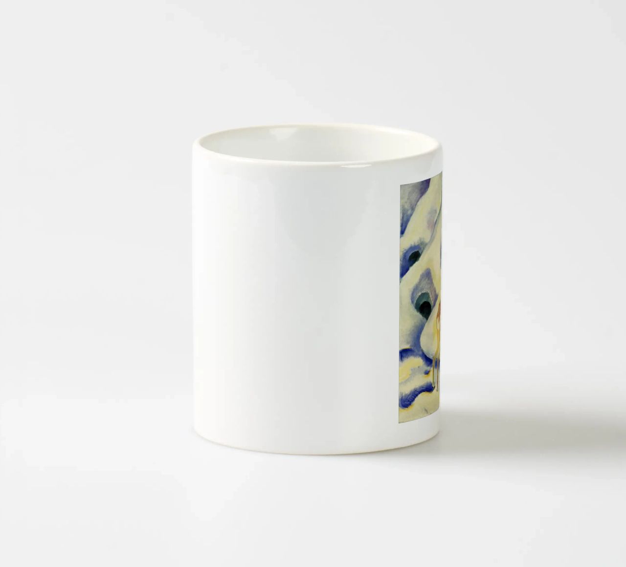 Franz Marc - Cervo nella neve tazza in ceramica da ARTOTHEK