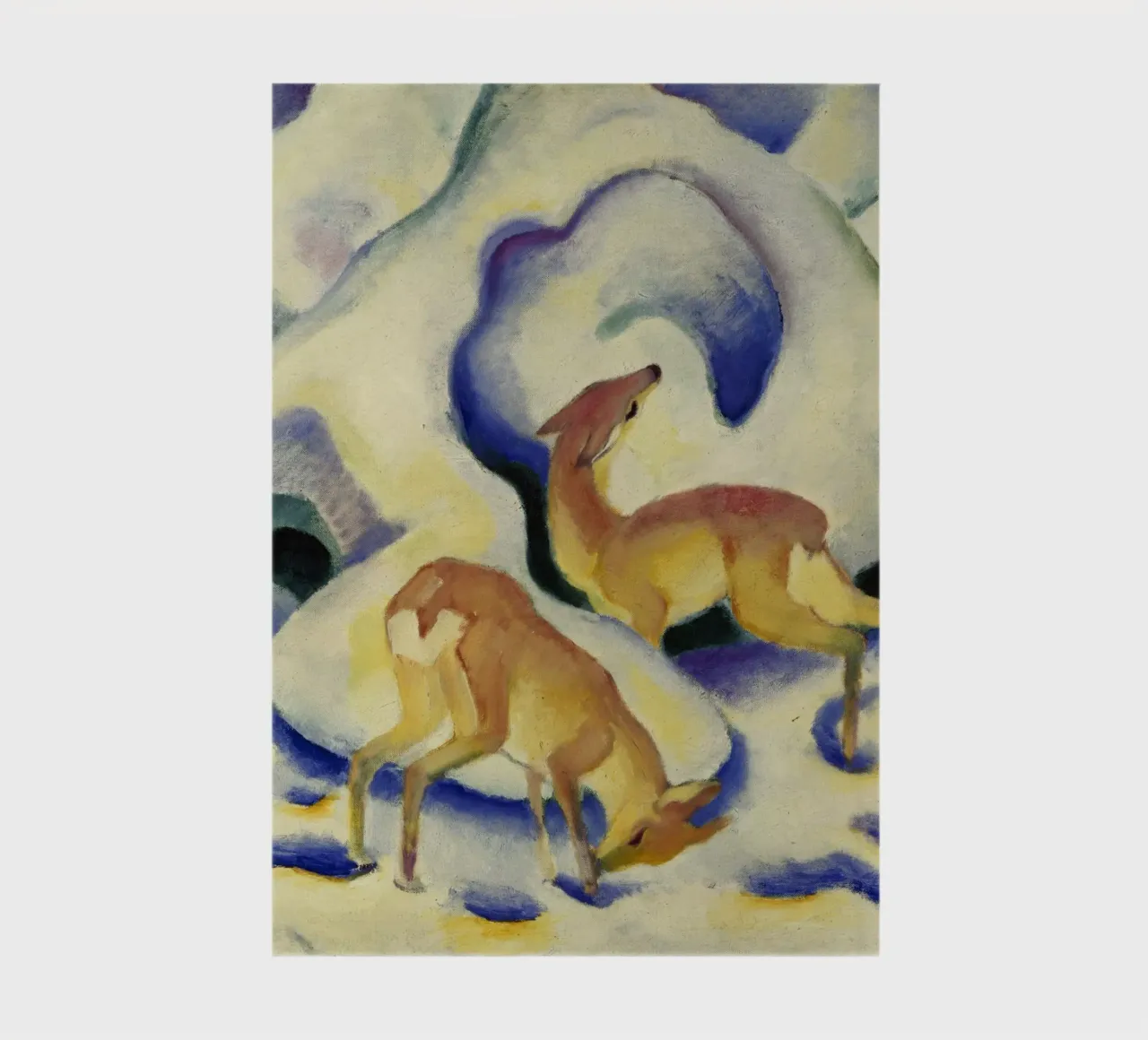 Franz Marc - Deer in the snow notebook by ARTOTHEK
