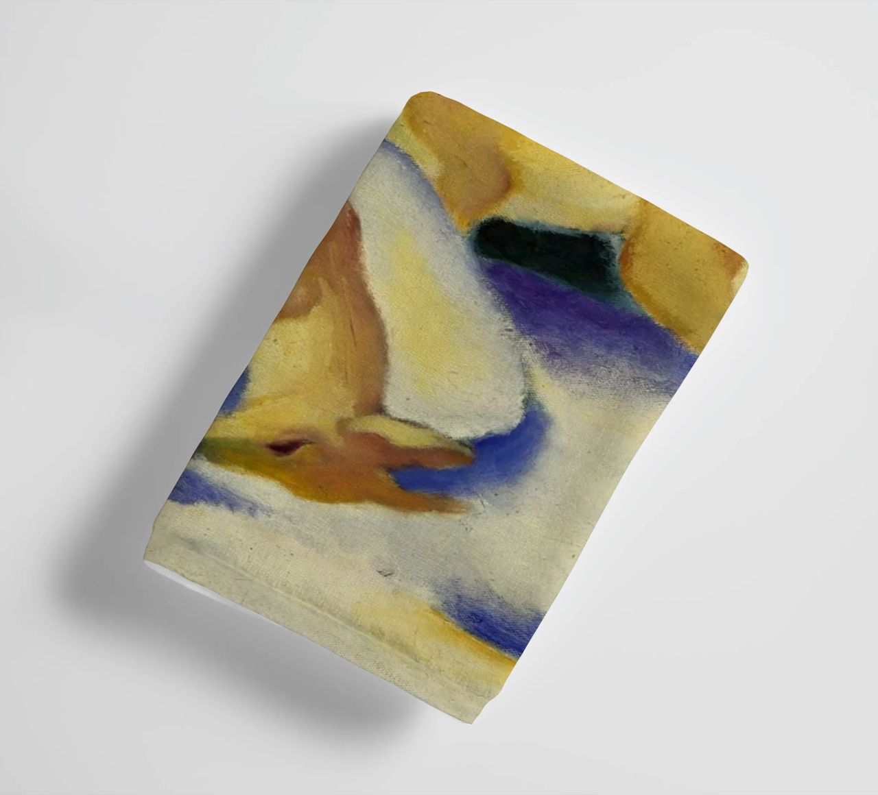 Franz Marc - Hirsche im Schnee Handtuch von ARTOTHEK
