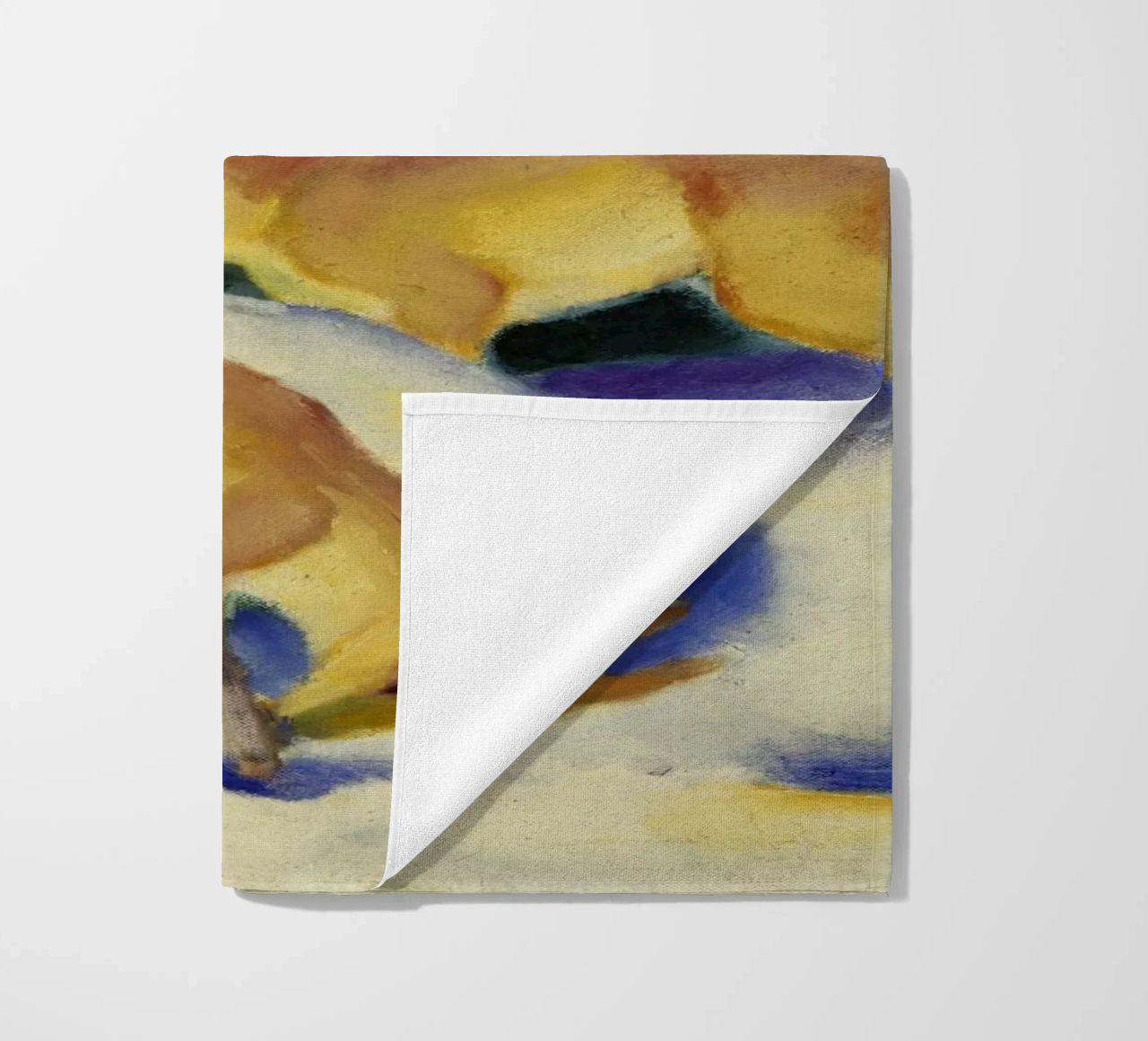 Franz Marc - Cervo nella neve telo mare da ARTOTHEK