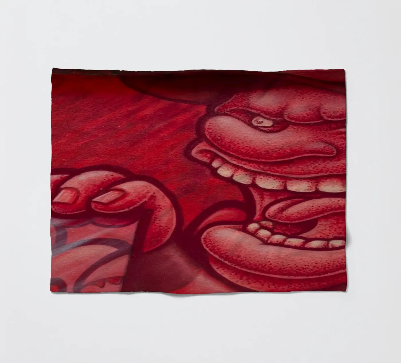 Red Boy Fleecedecke von Jonas Klein