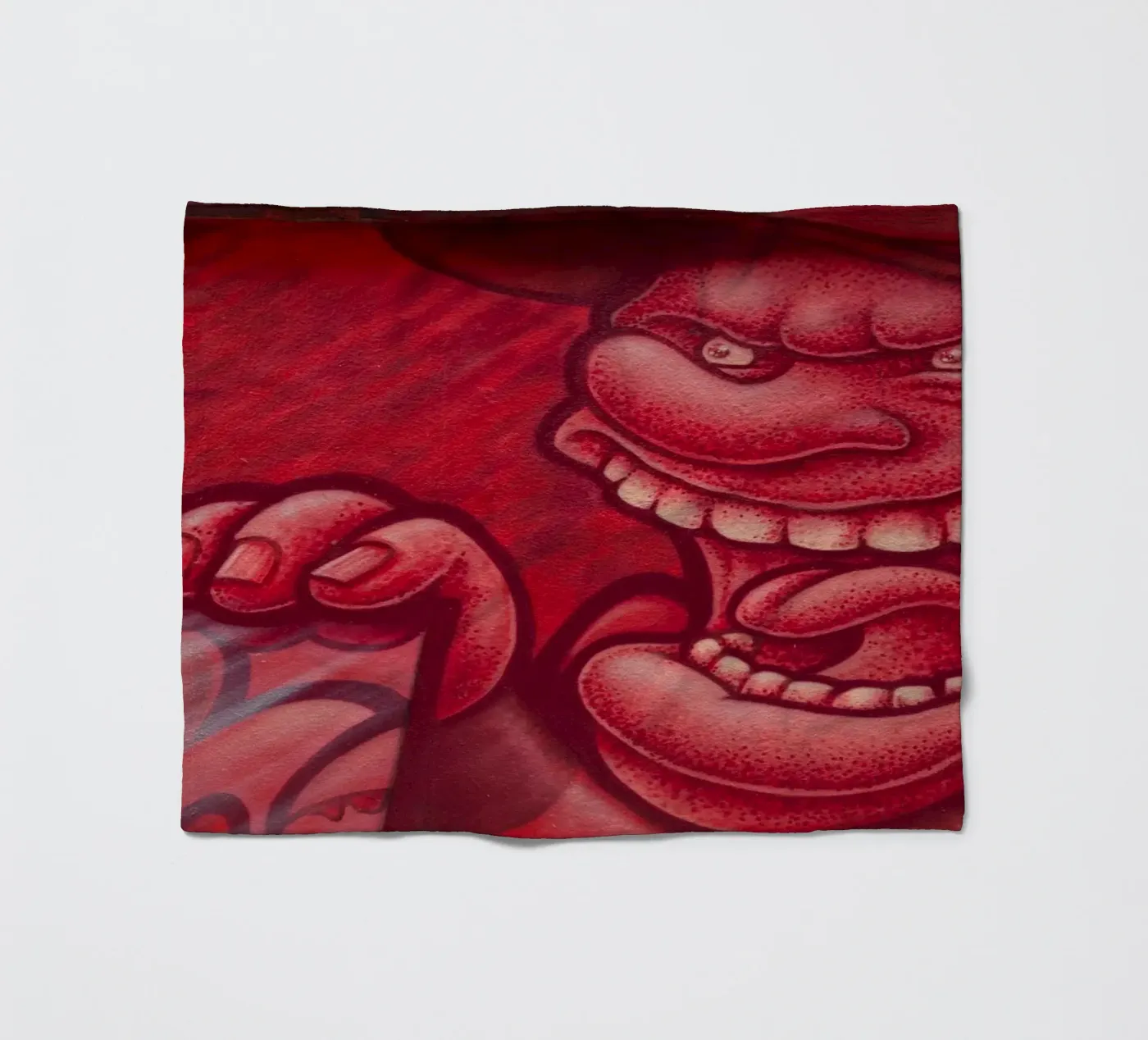 Red Boy Fleecedecke von Jonas Klein