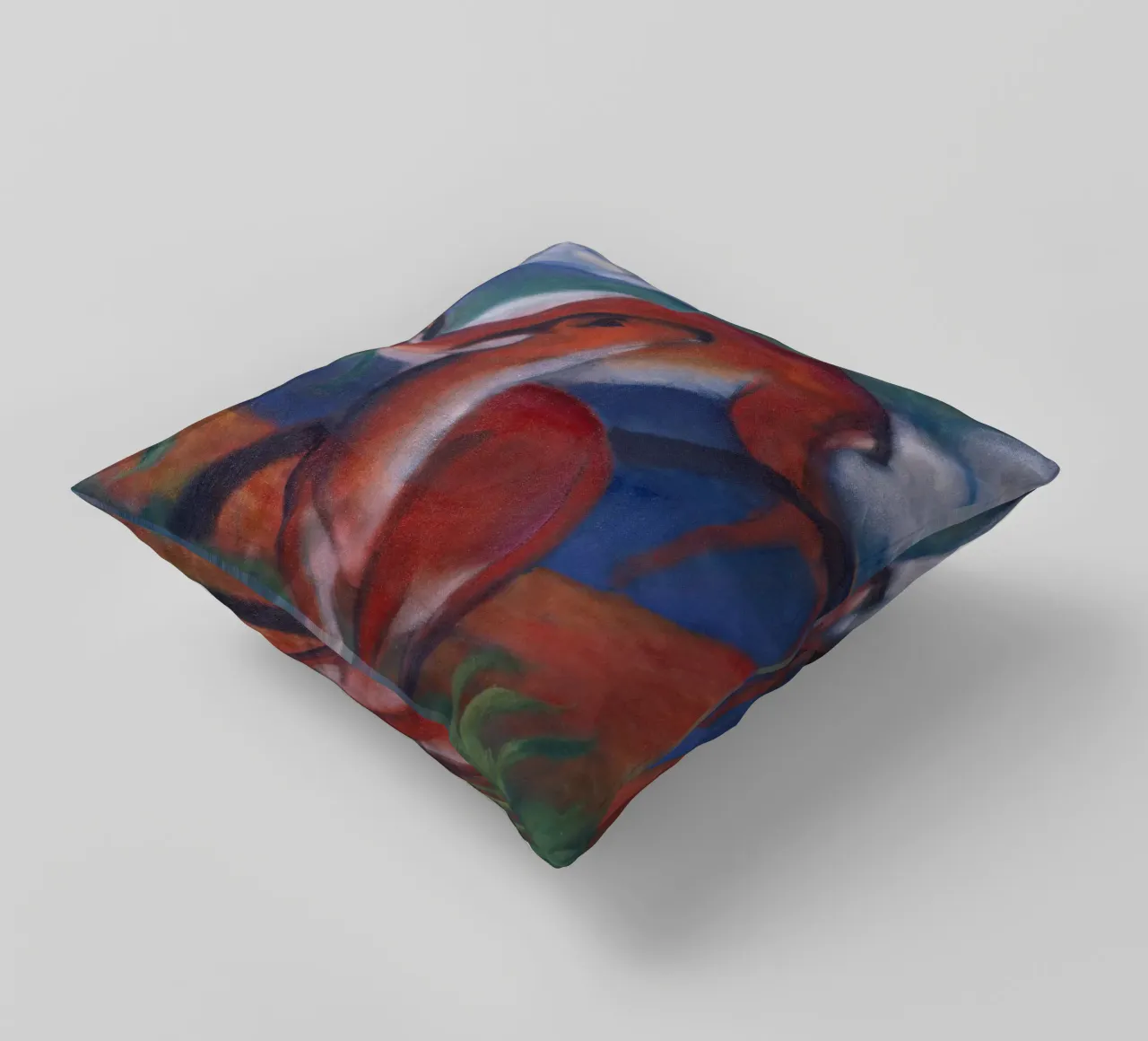 Franz Marc - Il Cervo Rosso II. cuscino da ARTOTHEK
