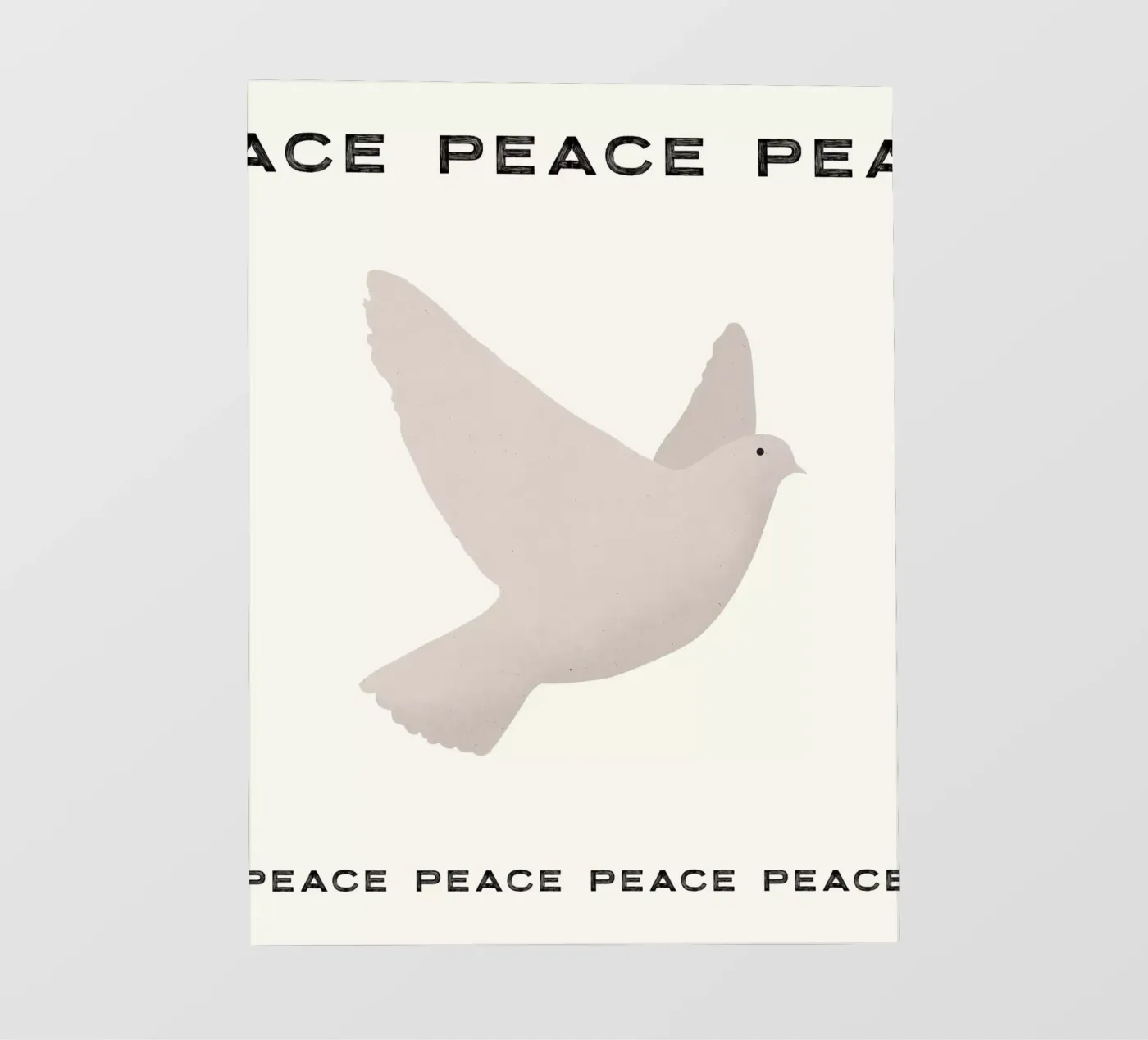 PEACE backlit folie van STUDIO LEEMO